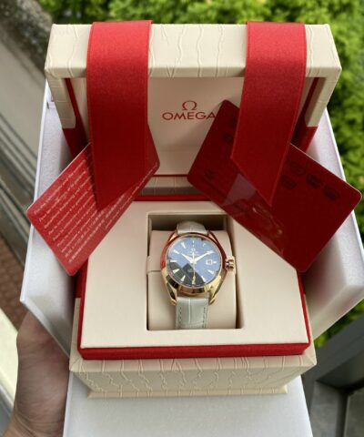 Đồng Hồ Omega Aqua Terra 150m Master Co-Axial Soild Gold 18k 231.53.34.20.01.002 Cũ