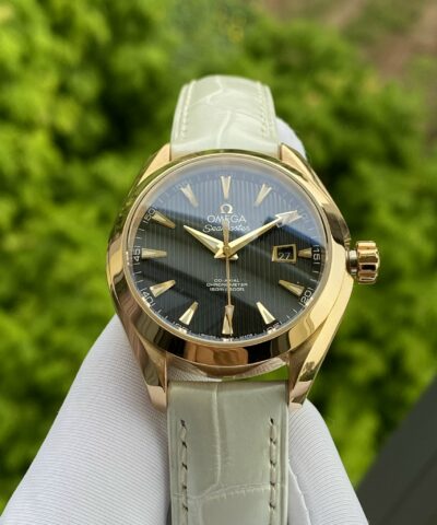 Đồng Hồ Omega Aqua Terra 150m Master Co-Axial Soild Gold 18k 231.53.34.20.01.002 Cũ
