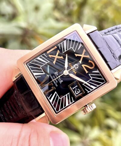 Đồng Hồ Omega Deville X2 Co-Axial Big Date Chronometer 7713.35.01 Cũ