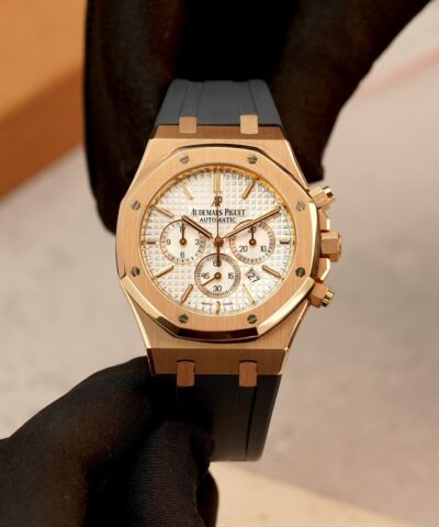 Đồng Hồ Audemars Piguet Royal Oak Chronograph 18k Rose Gold 26320OR.OO.D088CR.01 Cũ