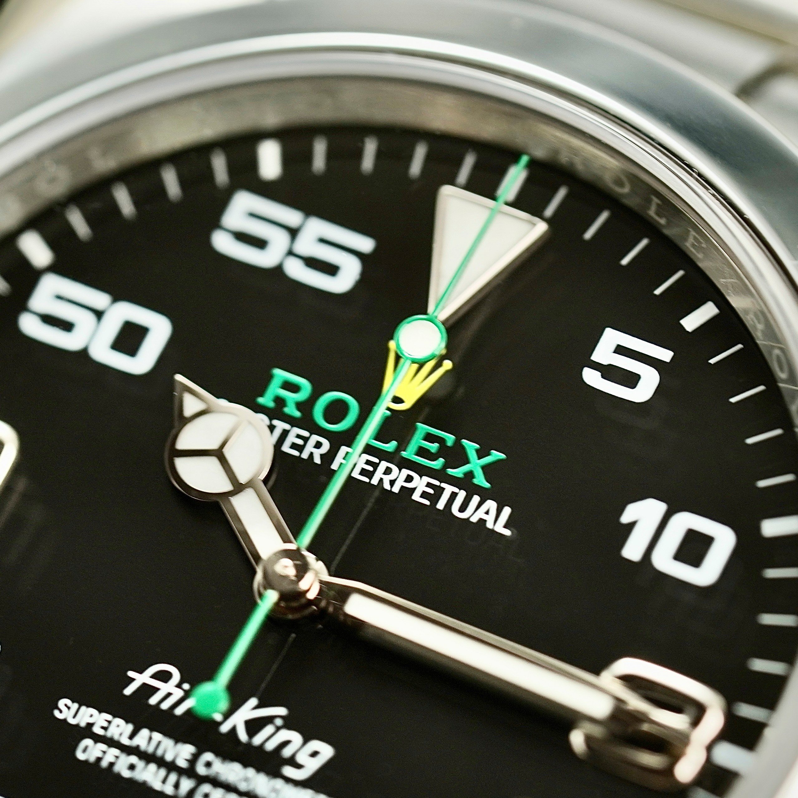 z4870518953417_763e7c4fa8ae60ff2fb47c9d301716cb Đồng Hồ Rolex Airking Stainless Steel Black Dial 116900 Cũ