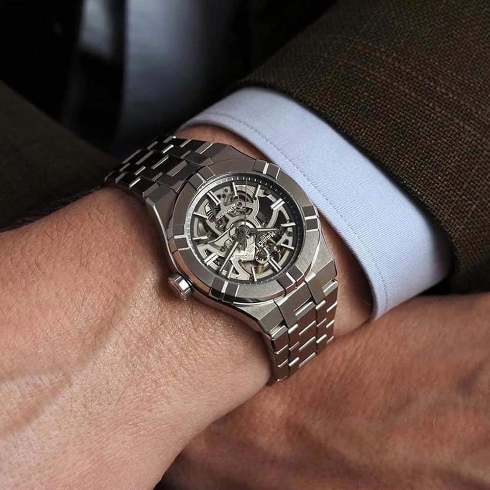 z4925384583519_94686dfd7ba14a895dc6192bdcd79e89 Đồng Hồ Maurice Lacroix Aikon Skeleton AI6007-SS002-030-1 Cũ