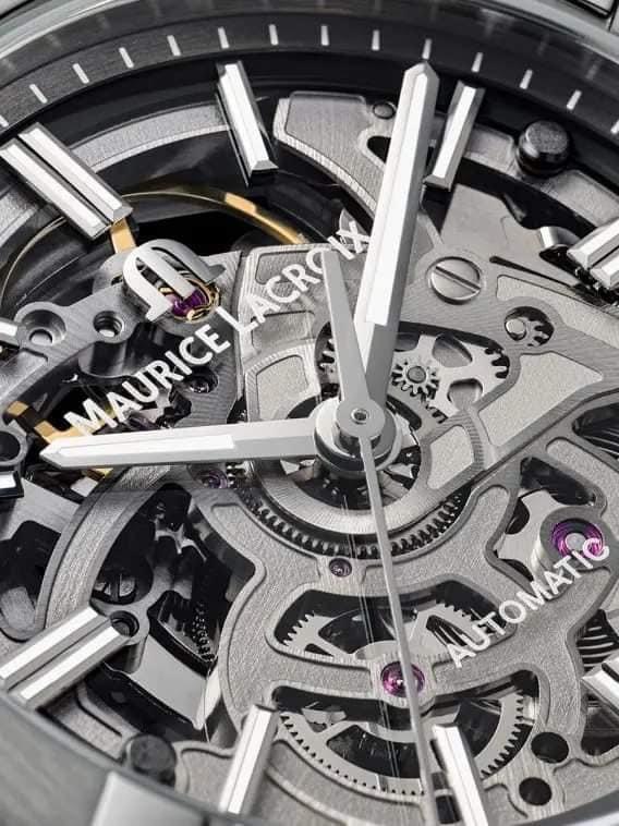 z4925384584846_60a64f02c5fd900275c06f1bd0deaa76 Đồng Hồ Maurice Lacroix Aikon Skeleton AI6007-SS002-030-1 Cũ