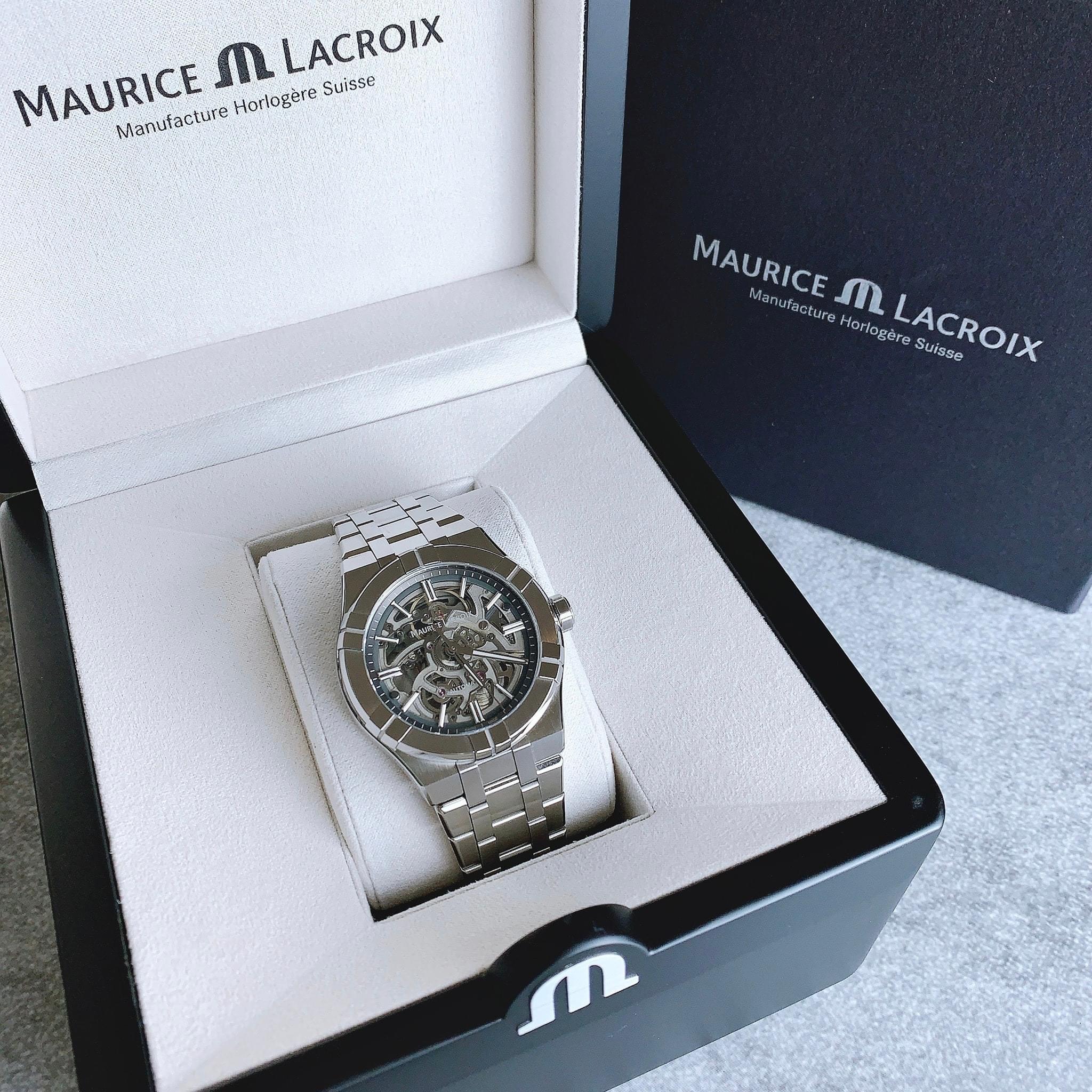 z4925384598239_528080da9b6d0bf00c94c449cb6cd209 Đồng Hồ Maurice Lacroix Aikon Skeleton AI6007-SS002-030-1 Cũ