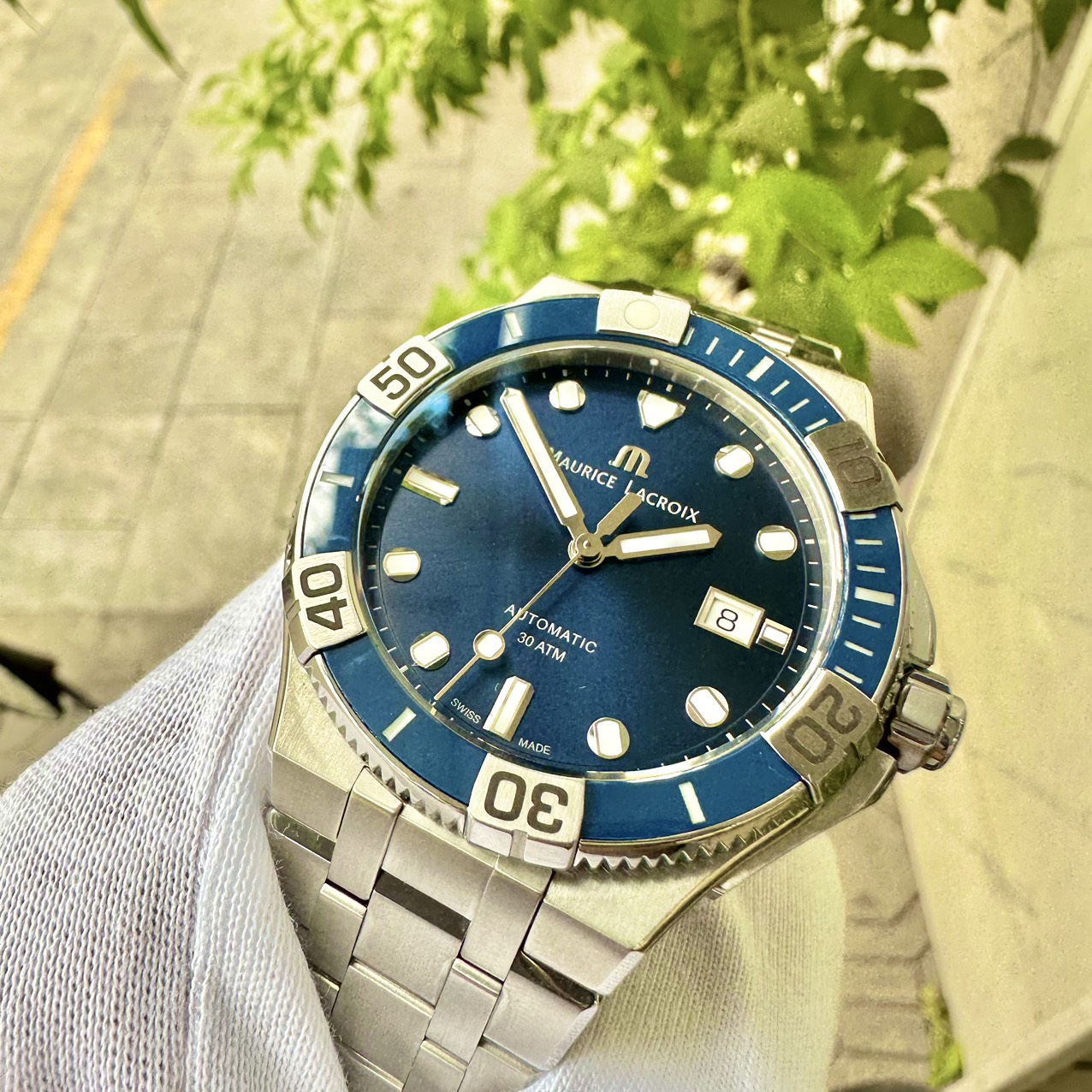 z4935899625293_f4158317f86a3902cc0dd00571a6c203 Đồng Hồ Maurice Lacroix AIKON AI6058-SS002-430-1 Cũ