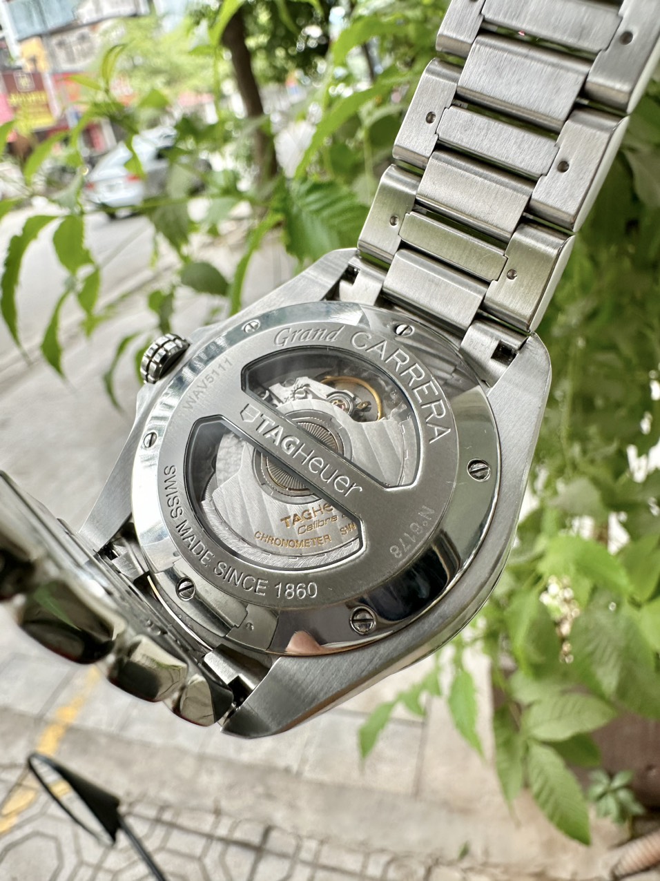 z4935924311136_8463b5955a9c172bb8d37e03cf53c7c5 Đồng Hồ Tag Heuer Grand Carrera WAV5111.BA0901 Calibre 8 RS GMT Cũ
