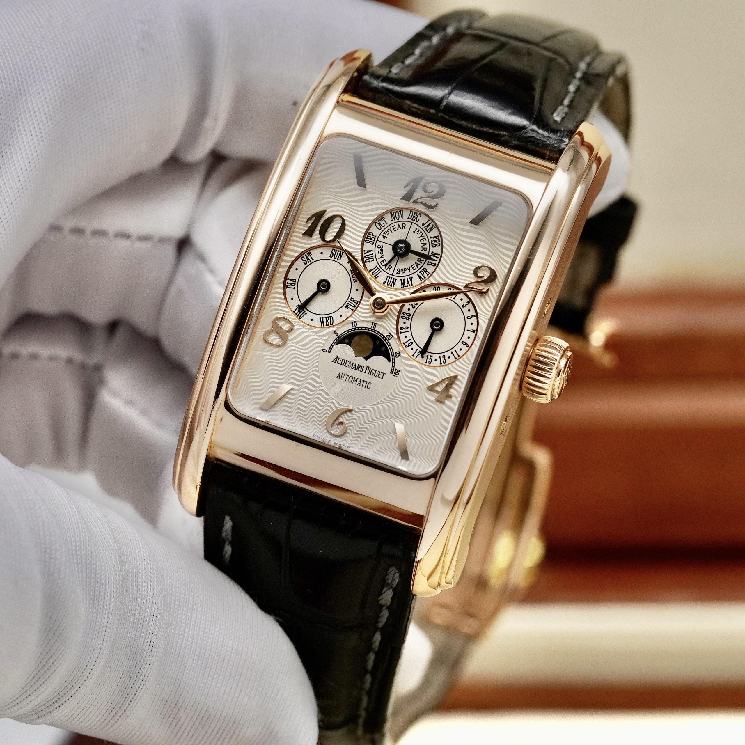 z4940714825975_becdc5874ba3624565eb028679eafda0 Đồng Hồ Audemars Piguet Moonphase 18k Rose Gold Perpetual Calendar 25911or.oo.d002cr.01 Cũ