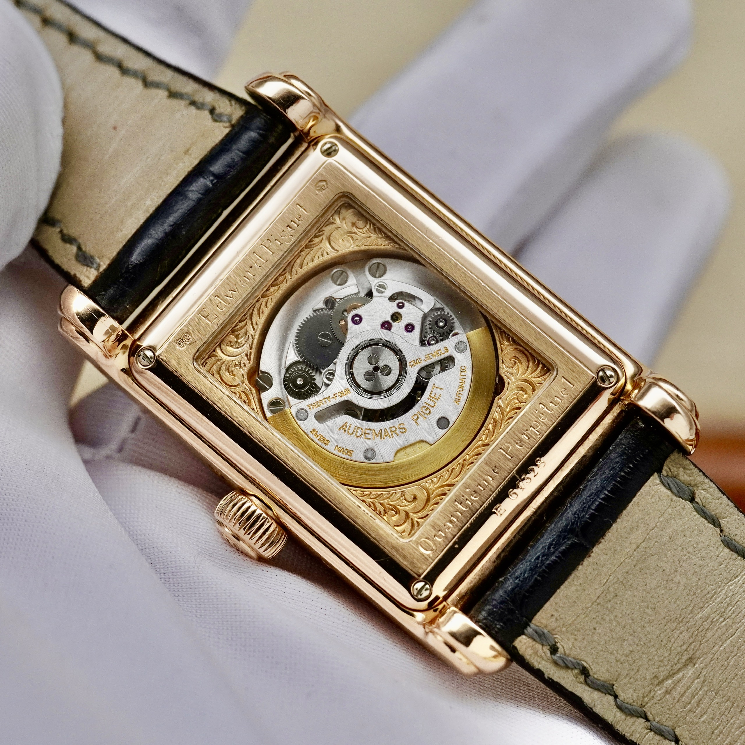z4940714827142_cff2ef44574161ac5cb2860b4319af92 Đồng Hồ Audemars Piguet Moonphase 18k Rose Gold Perpetual Calendar 25911or.oo.d002cr.01 Cũ