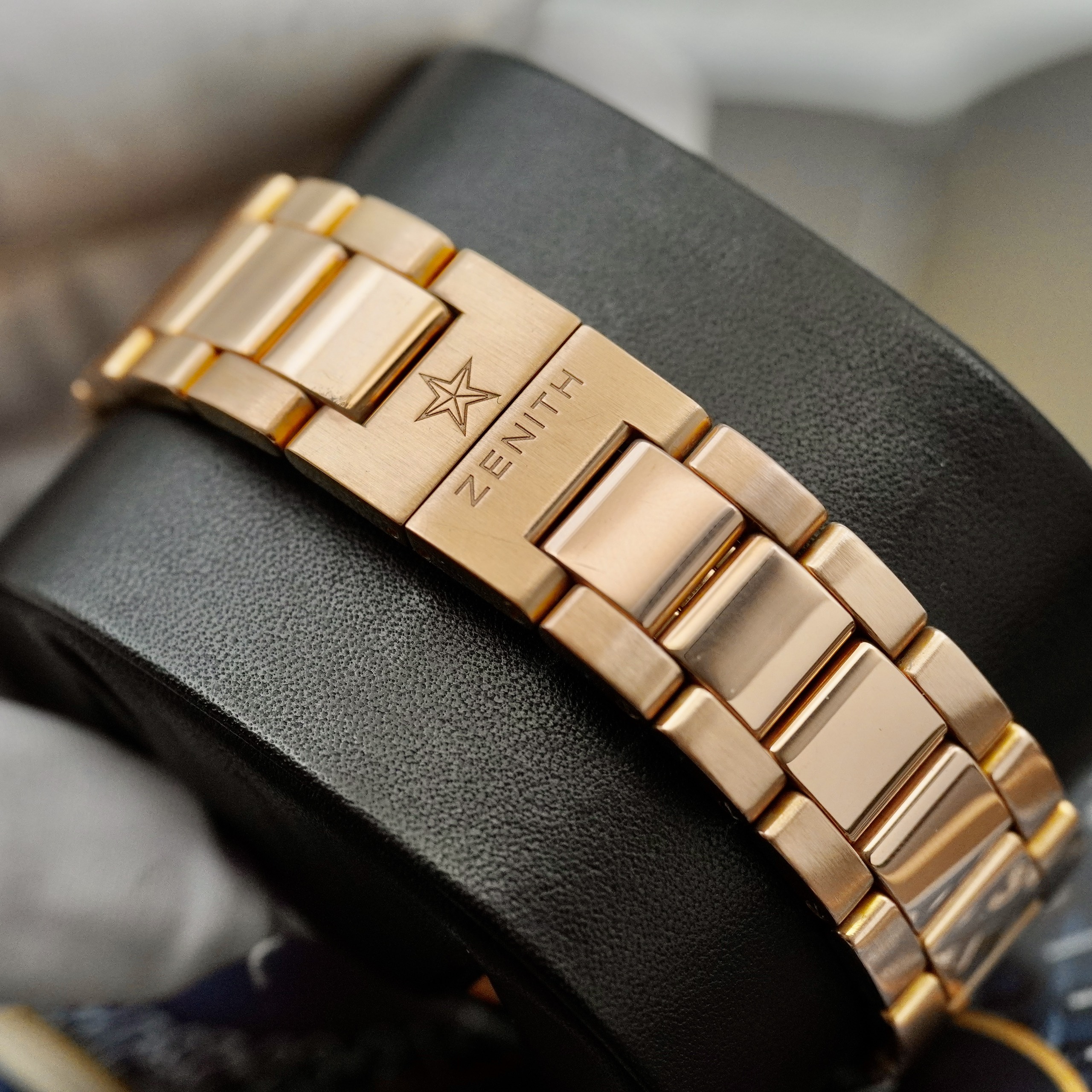 z4954154479912_dd57e06bc0cbad3dd3b05e6e3d38da35 Đồng Hồ ZENITH El Primero Espada Brown Dial Rose-Gold Brushed 18.2170.4650/75.M2170 Cũ
