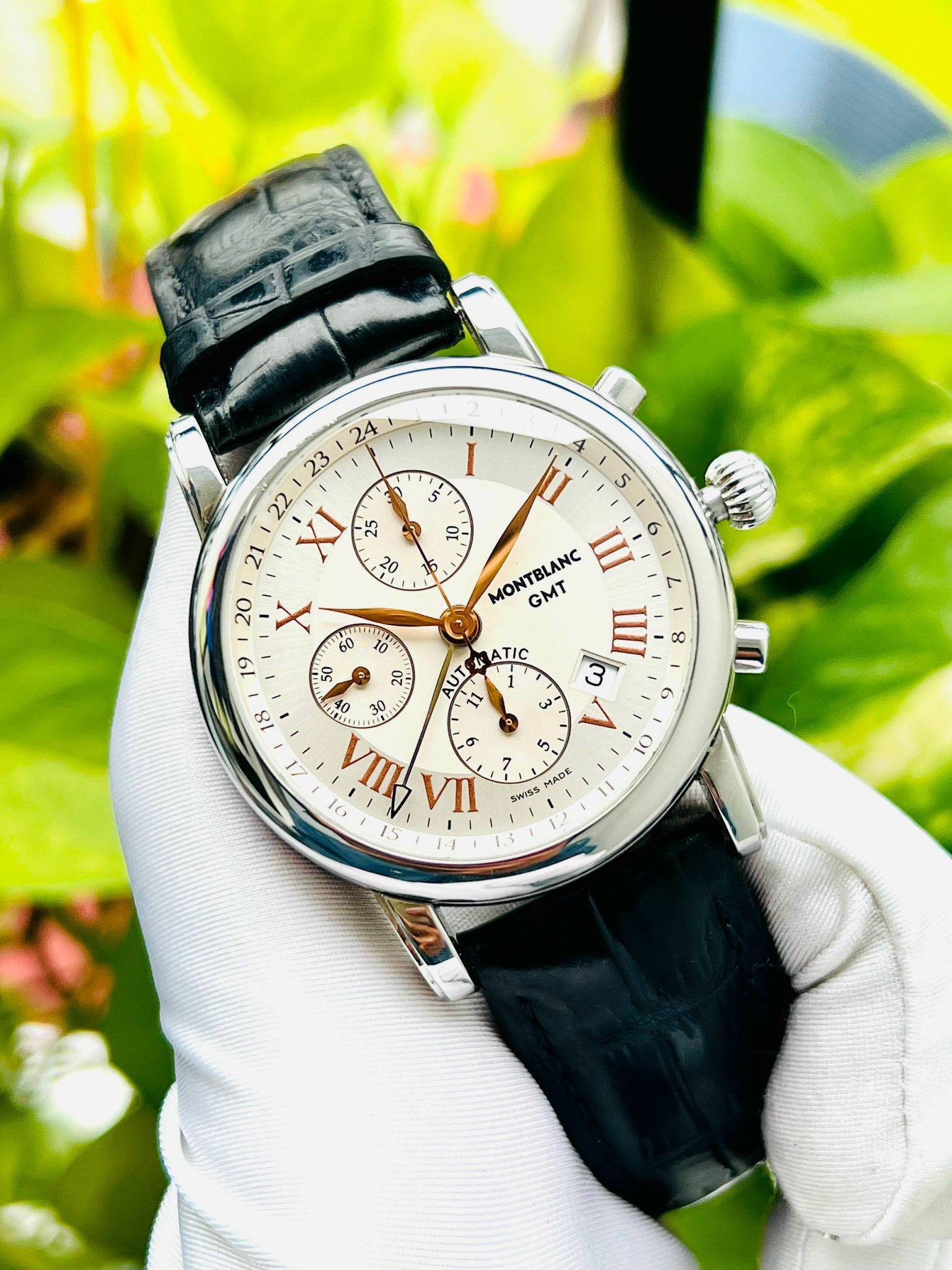z4957827343180_920dca2ca418b72d3f33abbf0e9923f0 Đồng Hồ Montblanc Meisterstuck Chronograph GMT 7067 Cũ