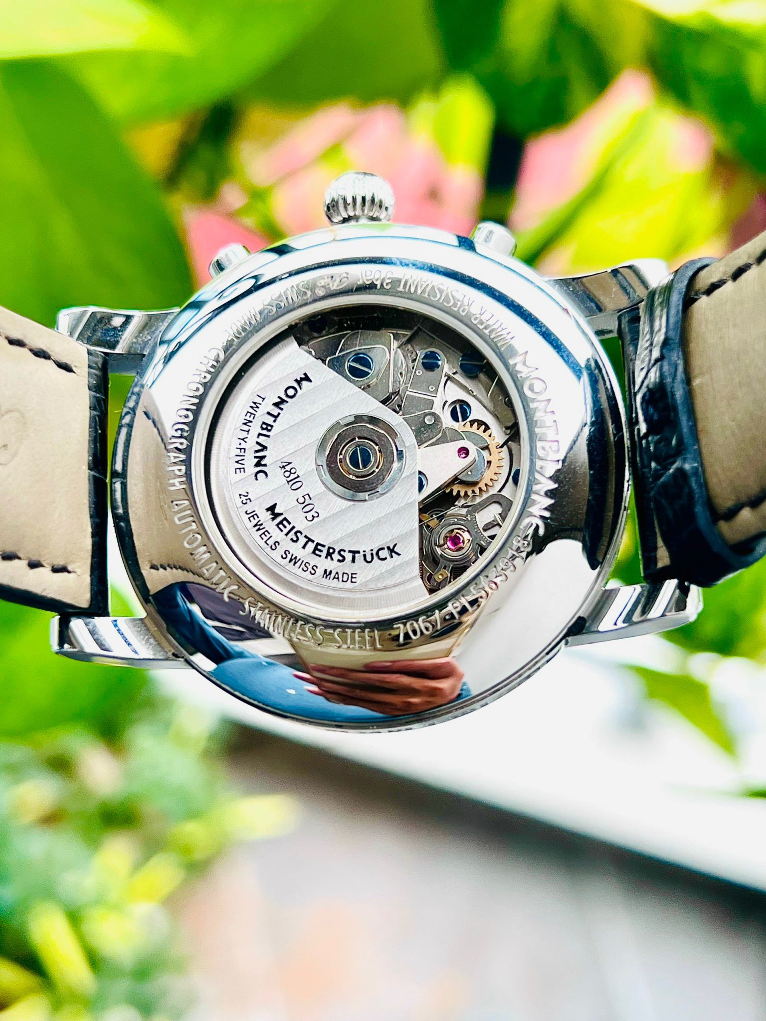 z4957827357013_64cfca3f5eaa69314994cacc7303ca0f Đồng Hồ Montblanc Meisterstuck Chronograph GMT 7067 Cũ