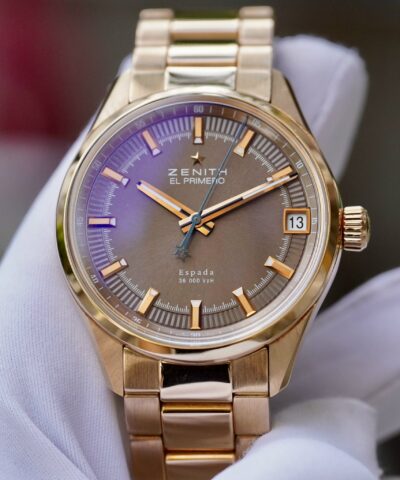 Đồng Hồ Zenith El Primero Espada Full Gold 18.2170.4650/75.M2170 Cũ