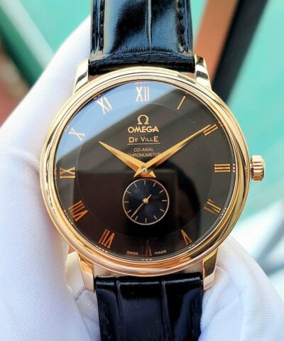 Đồng Hồ Omega Deville Prestige Men's Watch 4614.20.01 Cũ
