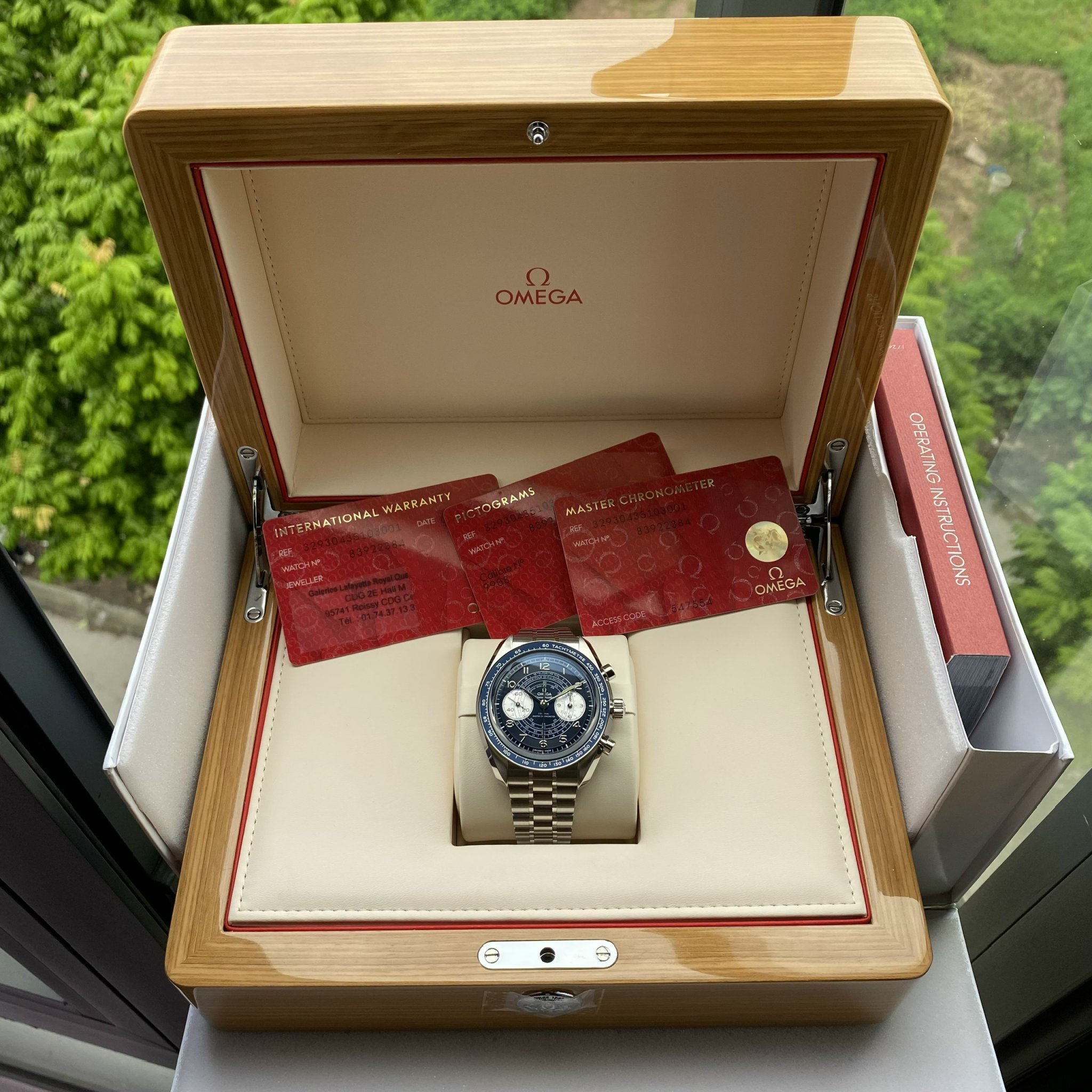 z4976386899497_8624db34d2d8c94edb482c4a3909947a Đồng hồ Omega Speedmaster Chronoscope Co-Axial Master Chronometer Chronograph 329.30.43.51.03.001 Cũ