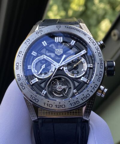 Đồng Hồ TAG Heuer - CAR5A8M.FT6166 Carrera Calibre Heuer 02T 45 Chronograph Tourbillon Sincere Cũ