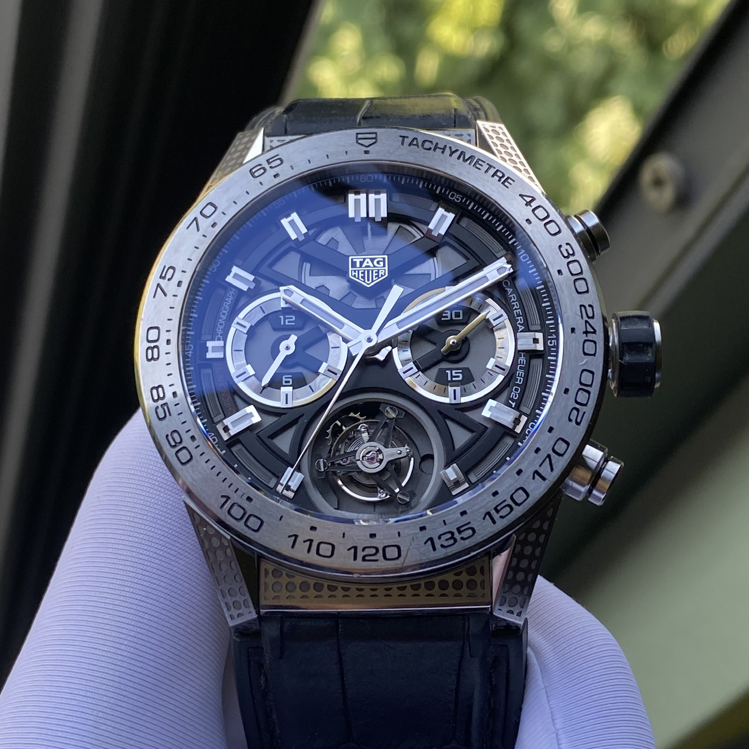 z5011243149273_89a74a18430fb1651fa3f816787a266a Đồng Hồ TAG Heuer - CAR5A8M.FT6166 Carrera Calibre Heuer 02T 45 Chronograph Tourbillon Sincere Cũ