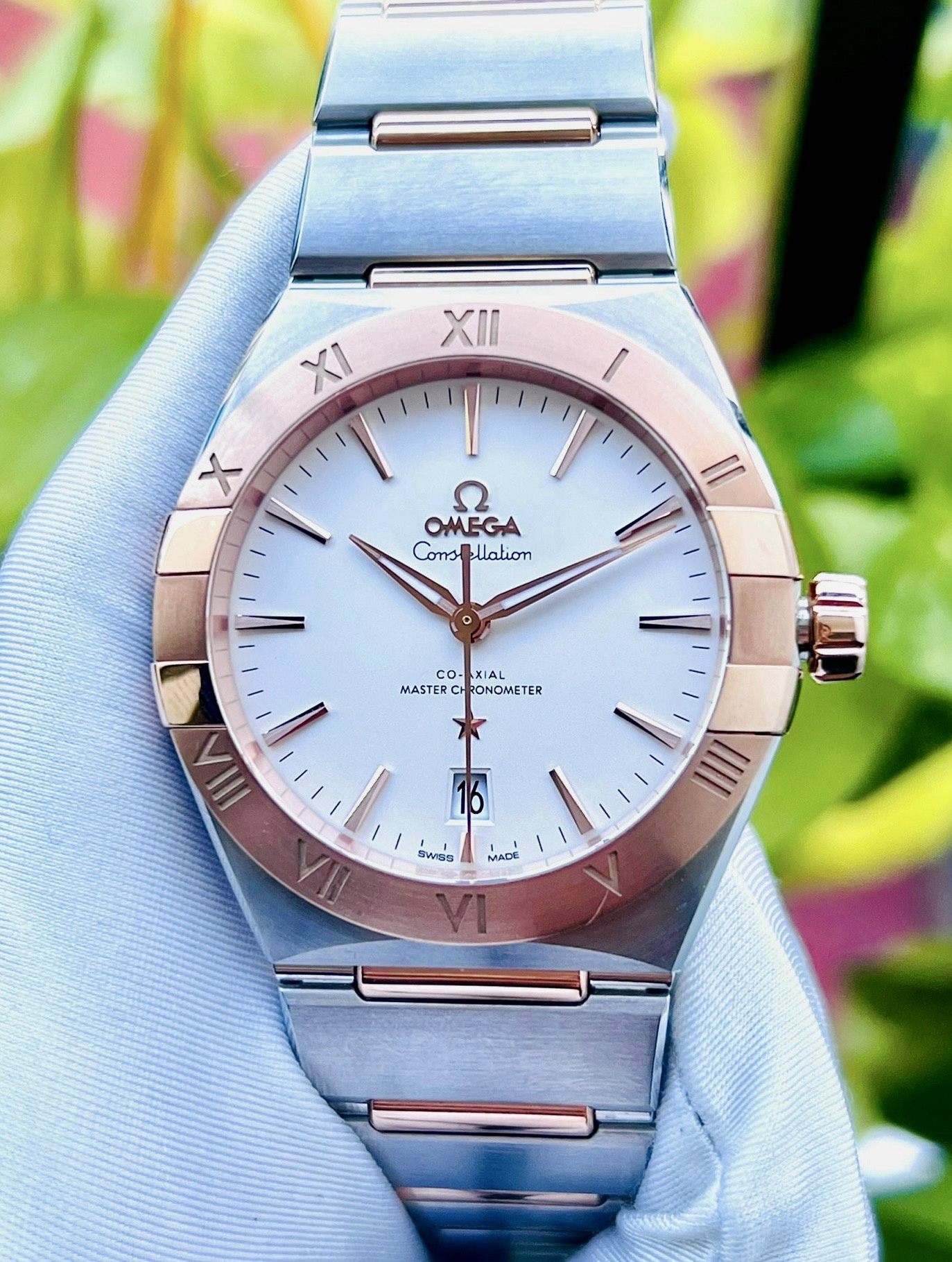 z5013710224666_10f329a47cd23f1f129943b88aacd8dc Đồng Hồ Omega Constellation Co‑Axial Master Chronometer 131.20.39.20.02.001 Cũ