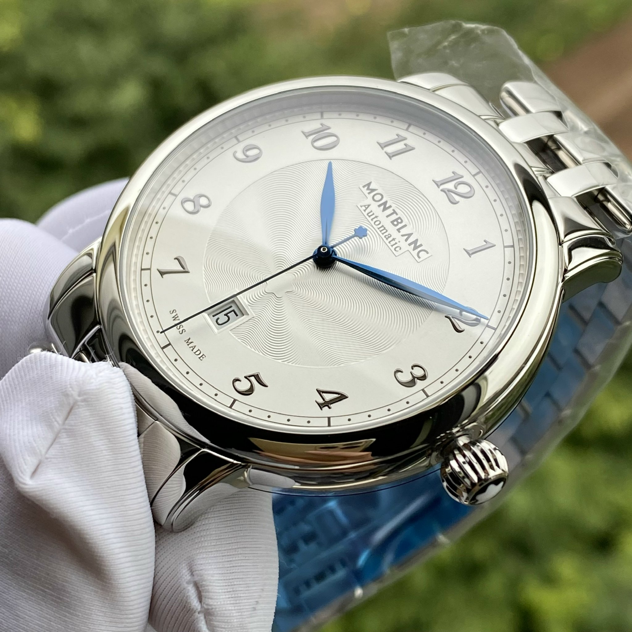 z5029158972288_f6367d4ab43592100a326d0668785a36 Đồng Hồ MONTBLANC STAR LEGACY AUTOMATIC DATE 117324 Cũ