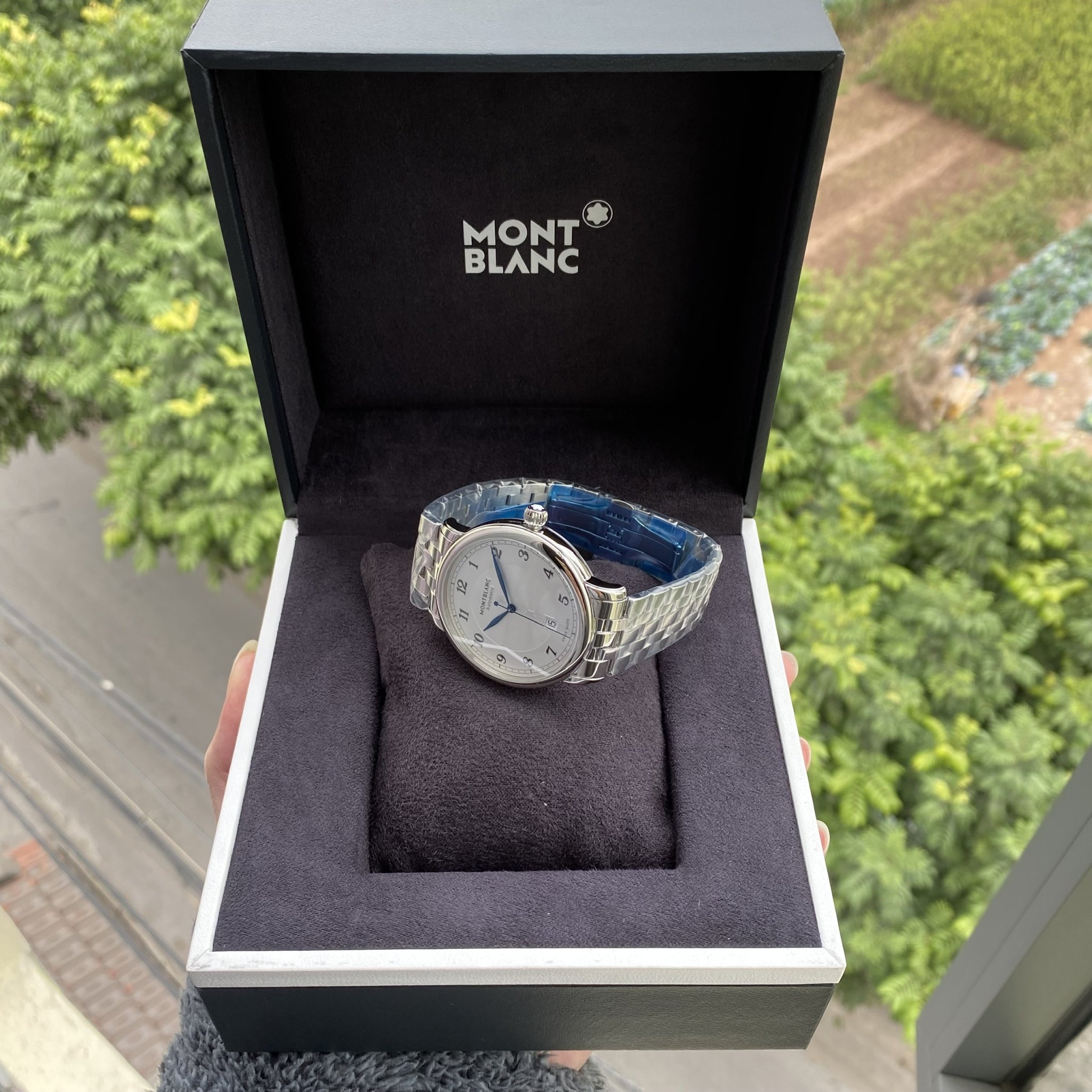 z5029158987197_29069a3fca77cd21d432014c7e9f7bf0 Đồng Hồ MONTBLANC STAR LEGACY AUTOMATIC DATE 117324 Cũ