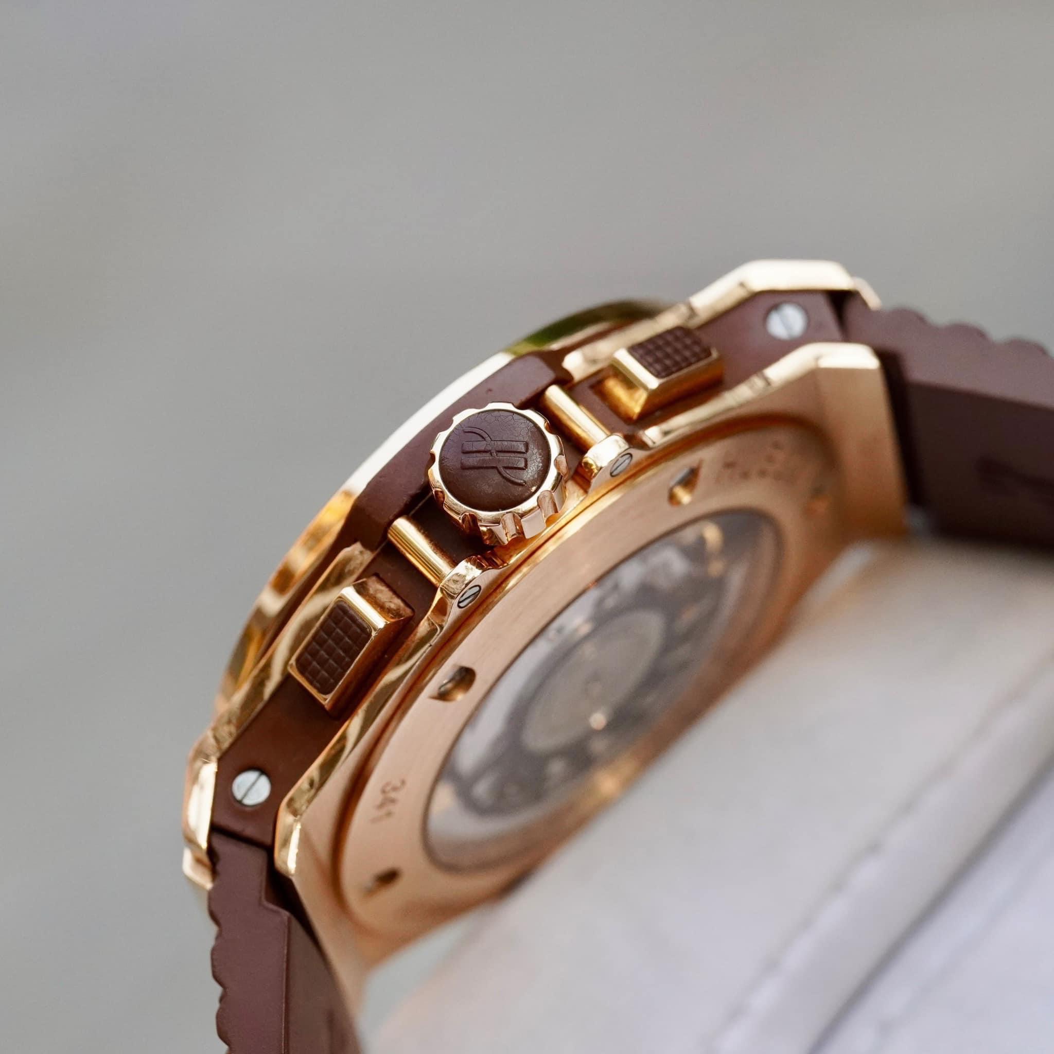 z5032495764060_f8369f3ed6300a22ffe53d458d74d95e Đồng Hồ Hublot Big Bang Chronograp King Gold Capuchino Diamond 341.PC.1007.RX.114 Cũ