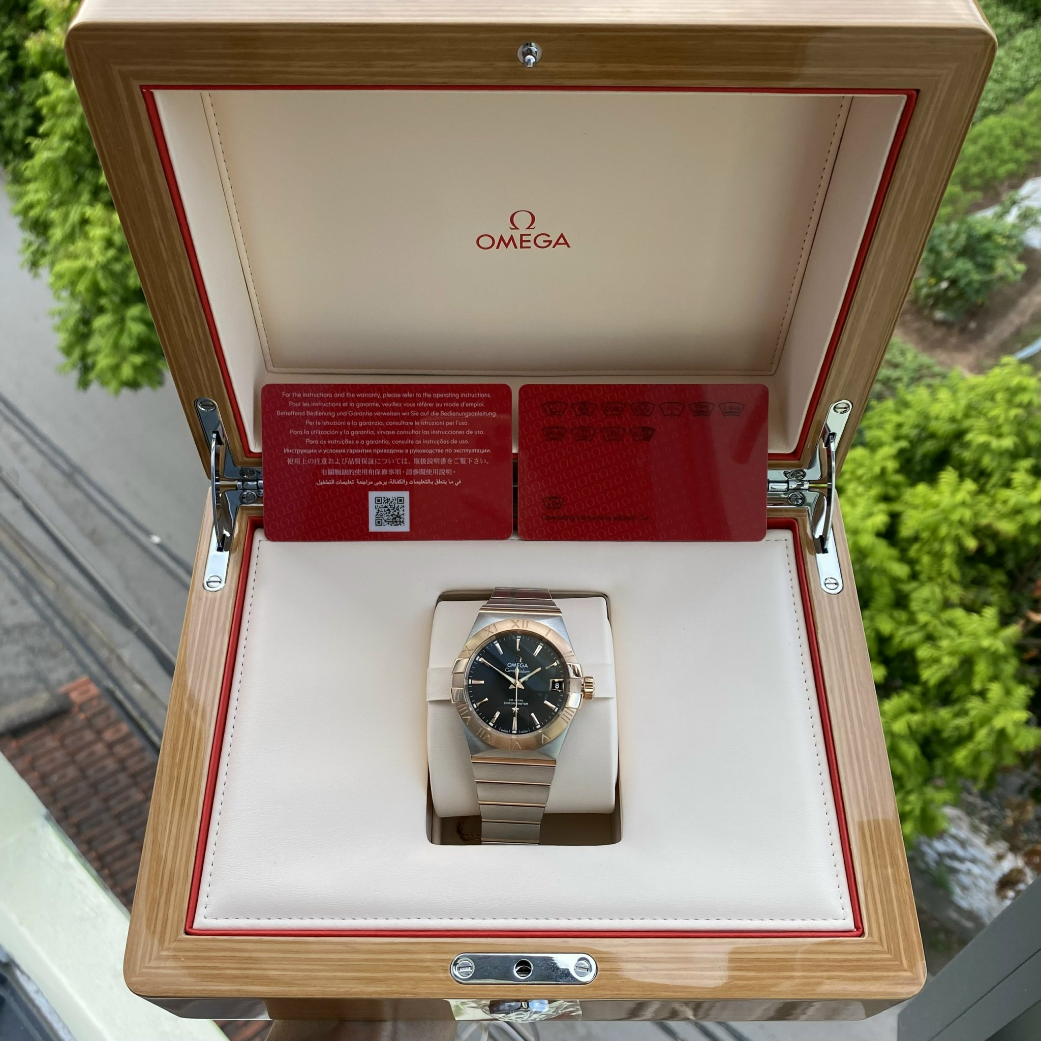 z5034746569503_8044e5d81a30fcdf4246bfe4e37d27e8 Đồng Hồ Omega CONSTELLATION CO‑AXIAL 123.20.38.21.06.002 CHRONOMETER Cũ