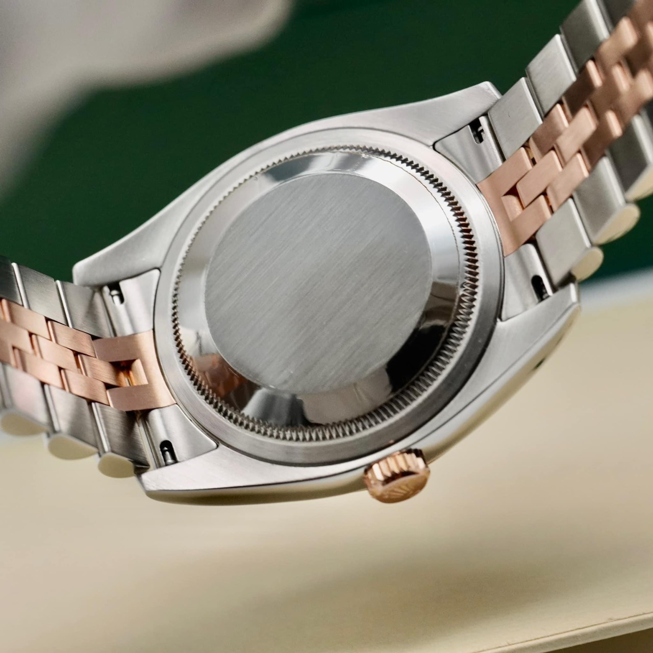 z5038858585936_185793858083eb30b0beb0f1eb2d7030 Đồng Hồ Rolex Datejust 116231 Demi Hồng Mặt Số Vi Tính Hồng Cũ