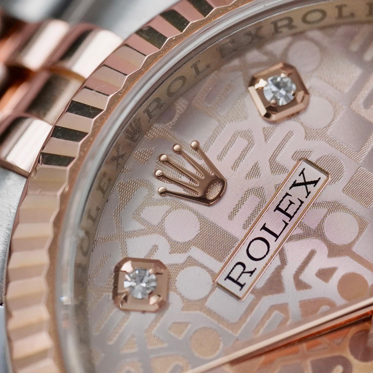 z5038858610124_13fc762bc2b7de2a83934795412cb1f7 Đồng Hồ Rolex Datejust 116231 Demi Hồng Mặt Số Vi Tính Hồng Cũ