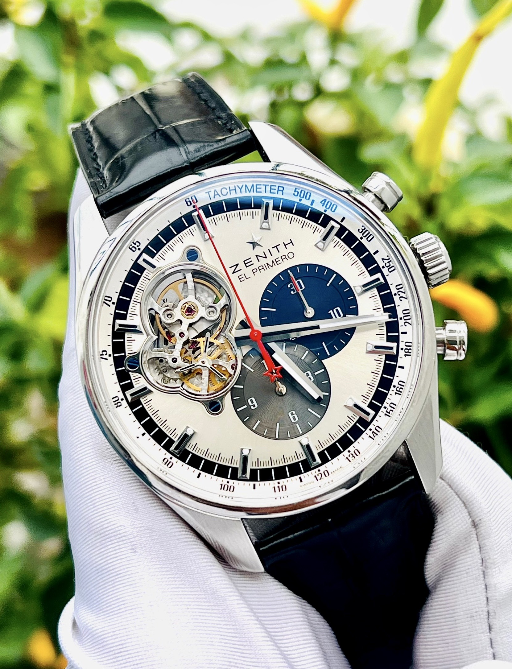 z5051497588145_59530d6d1f1cd8d590b2dfd3b951402c Đồng Hồ Zenith El Primero Chronomaster Chronograph Tri-color 42mm 03.2040.4061/69.C496 Cũ
