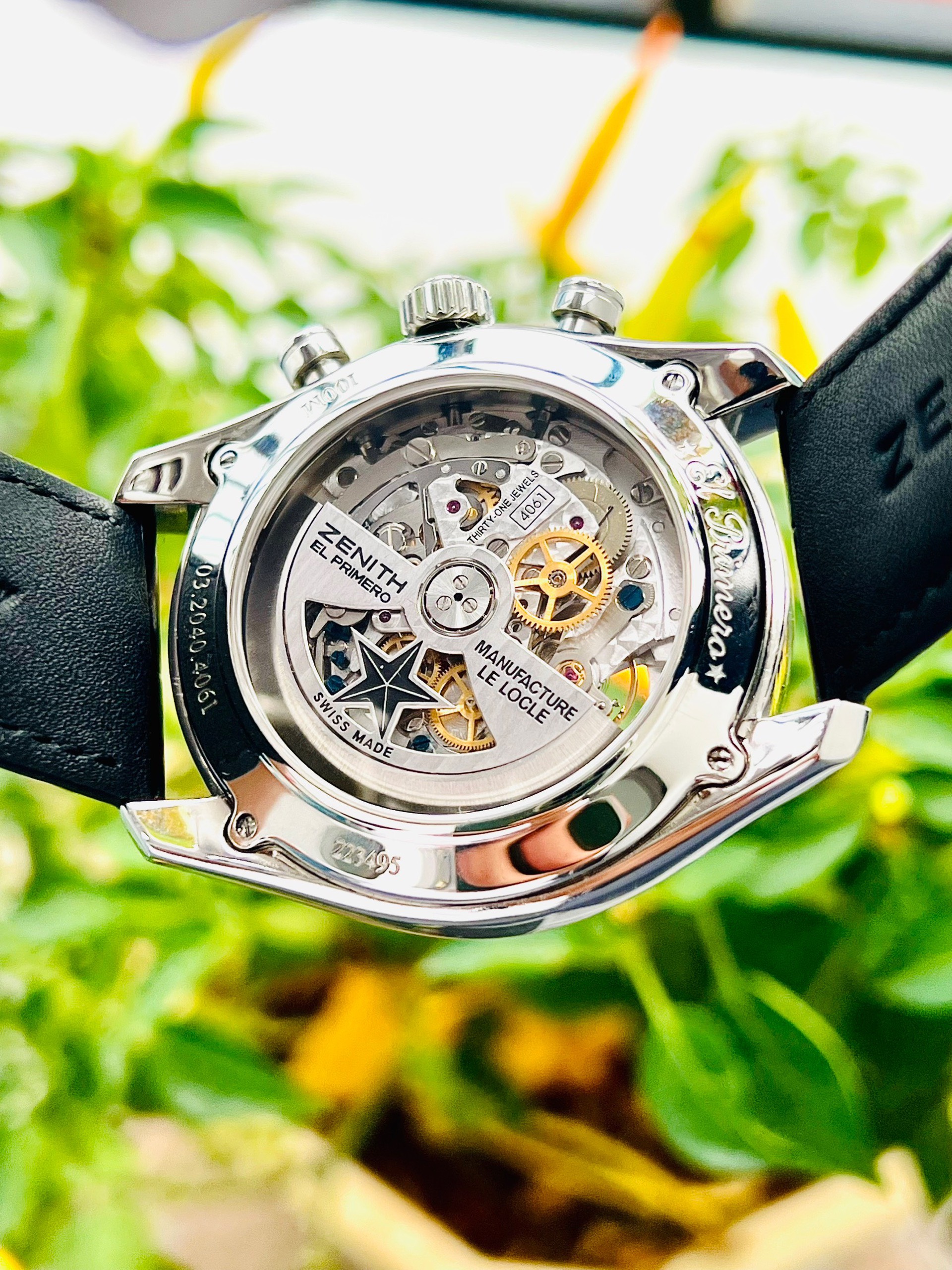 z5051497756394_e8ba6d48ba4163e437536db01389e9b6 Đồng Hồ Zenith El Primero Chronomaster Chronograph Tri-color 42mm 03.2040.4061/69.C496 Cũ