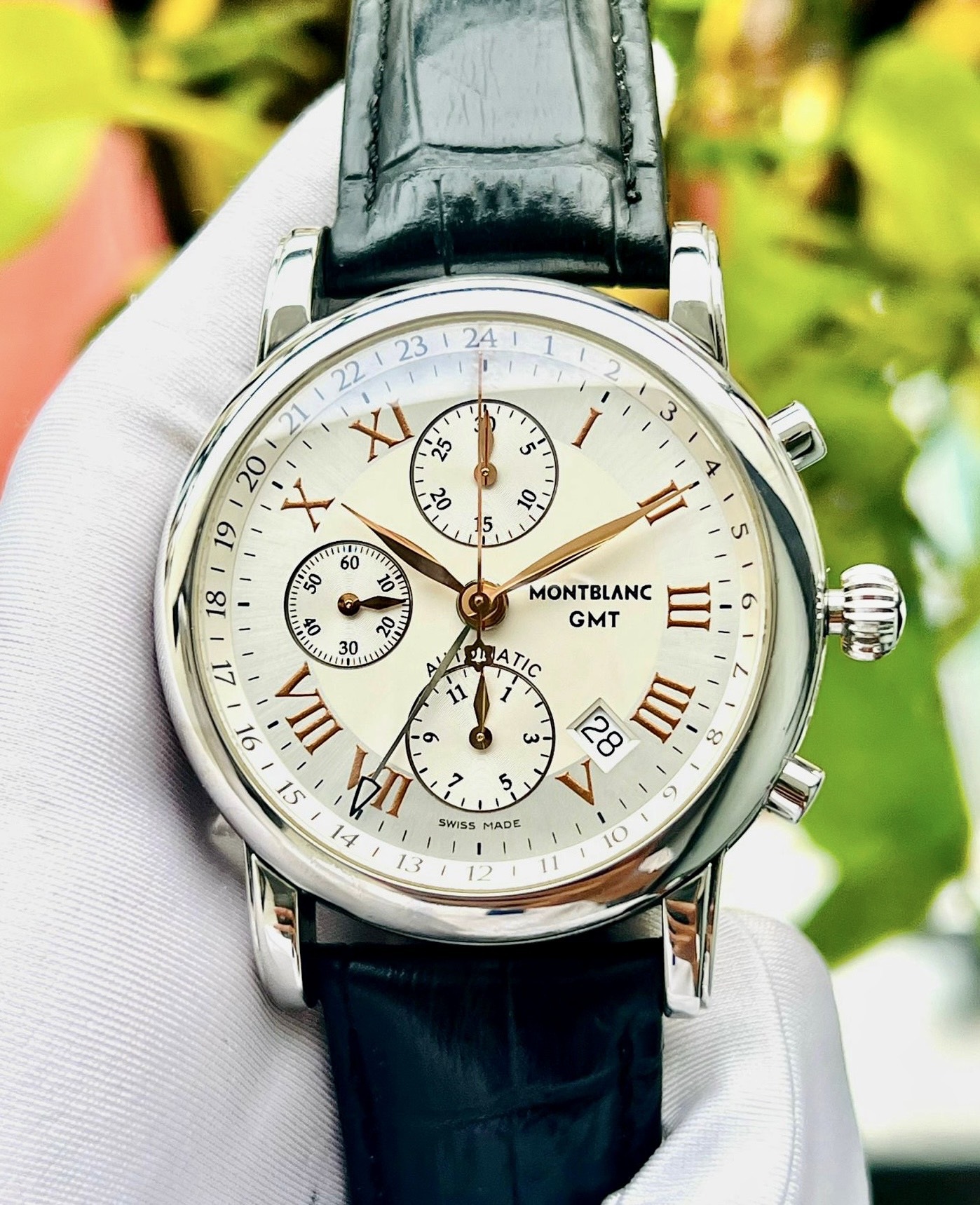 z5051844514393_06950effb21b68d04e0c267690caef05 ĐỒNG HỒ MONTBLANC STAR WORLD-TIME GMT AUTOMATIC 109285 Cũ