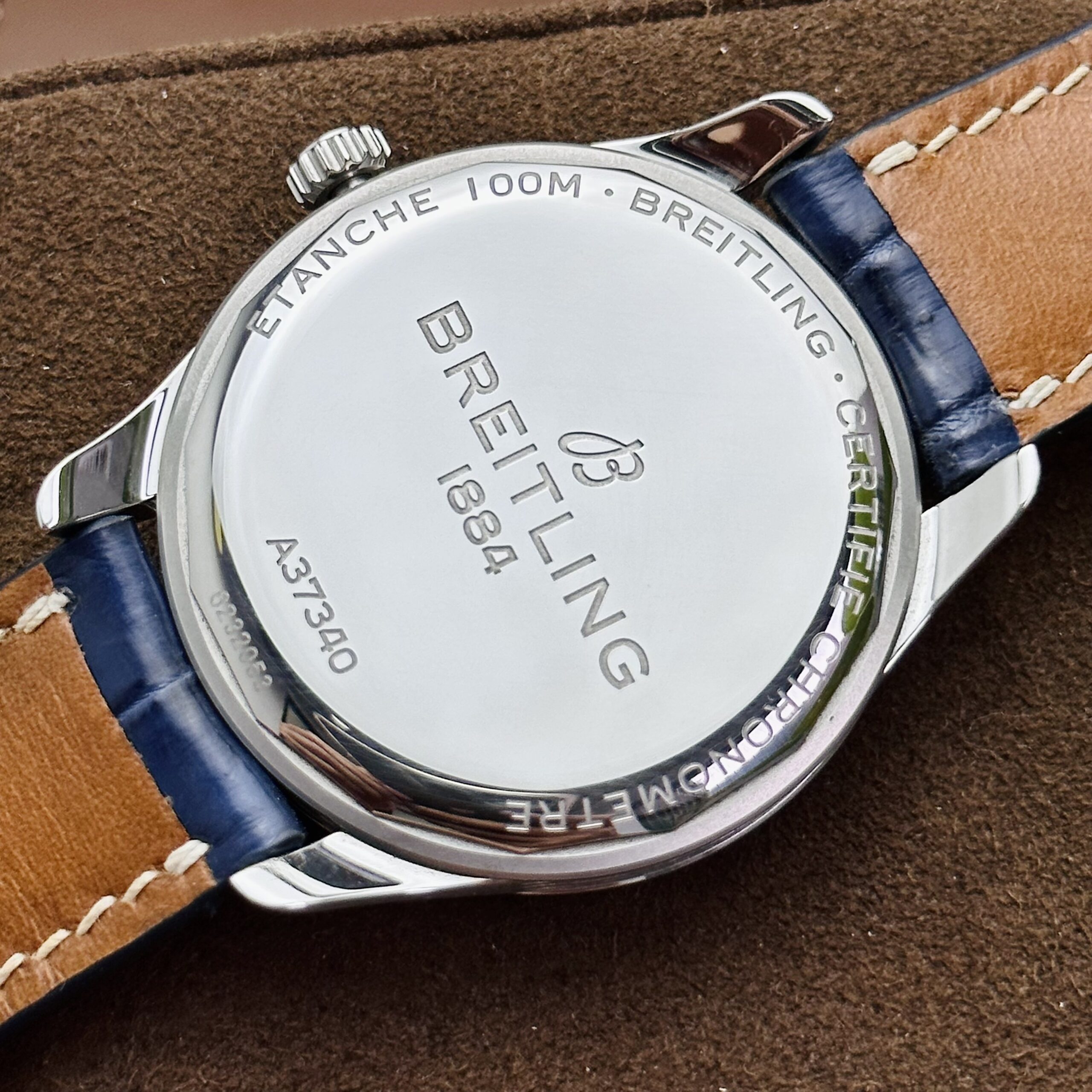 Breitling Premier Chronometer Blue 40mm - A37340 (6)