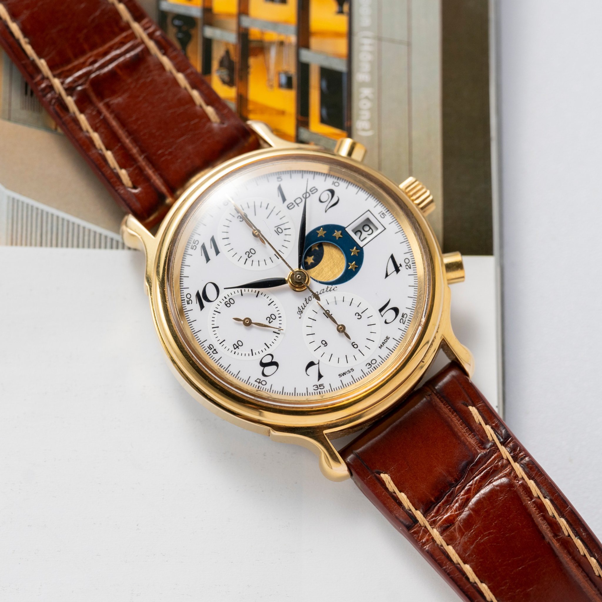 Epos Classic Moonphase, chronograph 77400 (1)