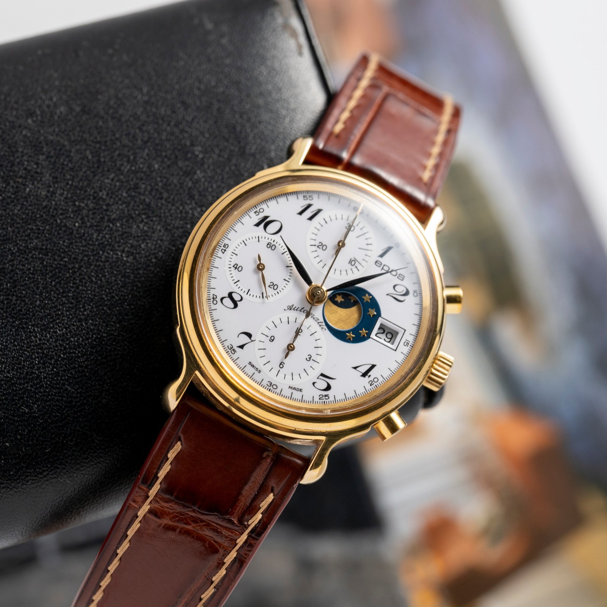 Epos Classic Moonphase, chronograph 77400 (2)