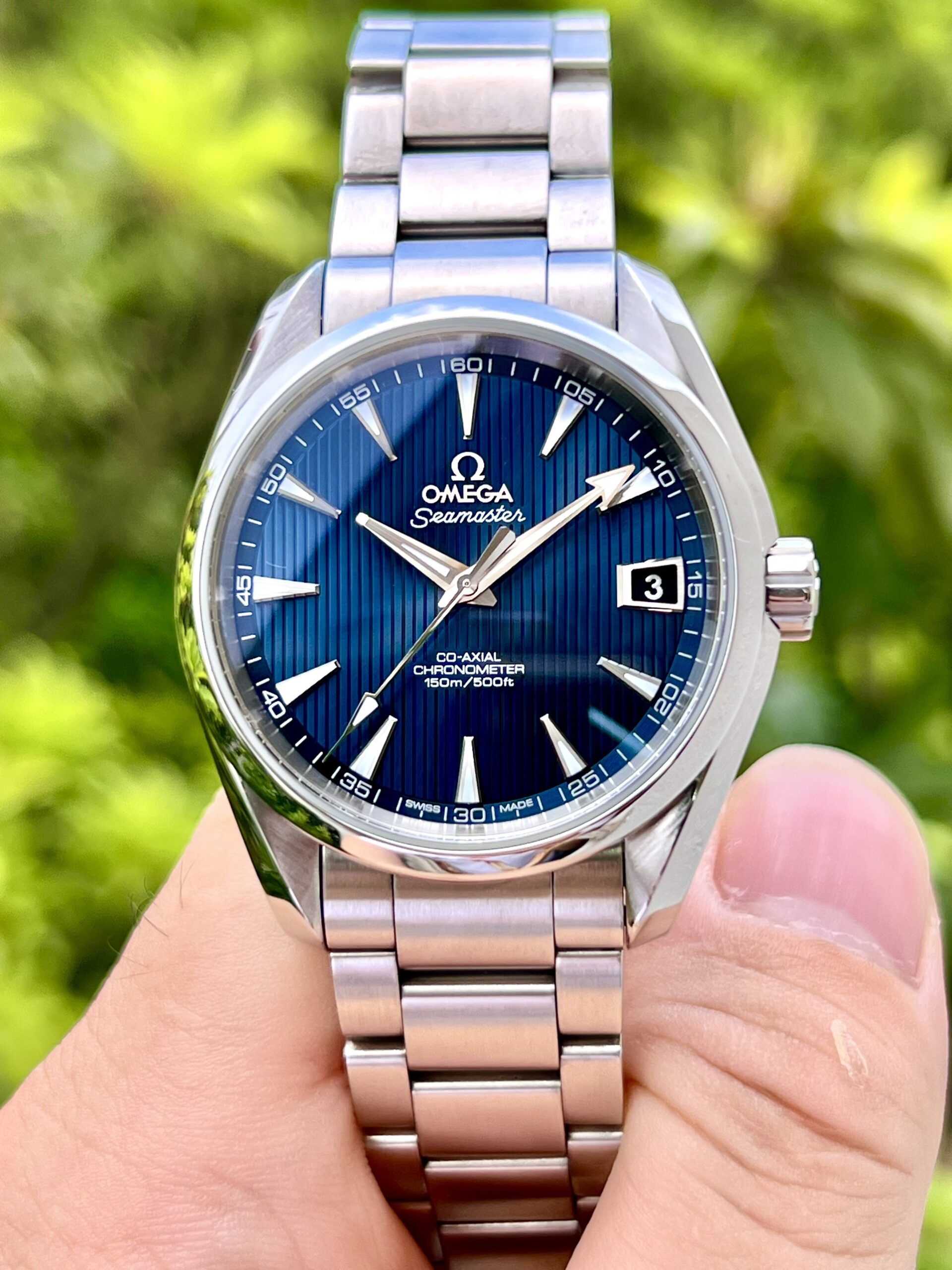 Omega Aqua Terra Co-Axial 8500 Blue 39mm 231.10.39.21.03 (2)