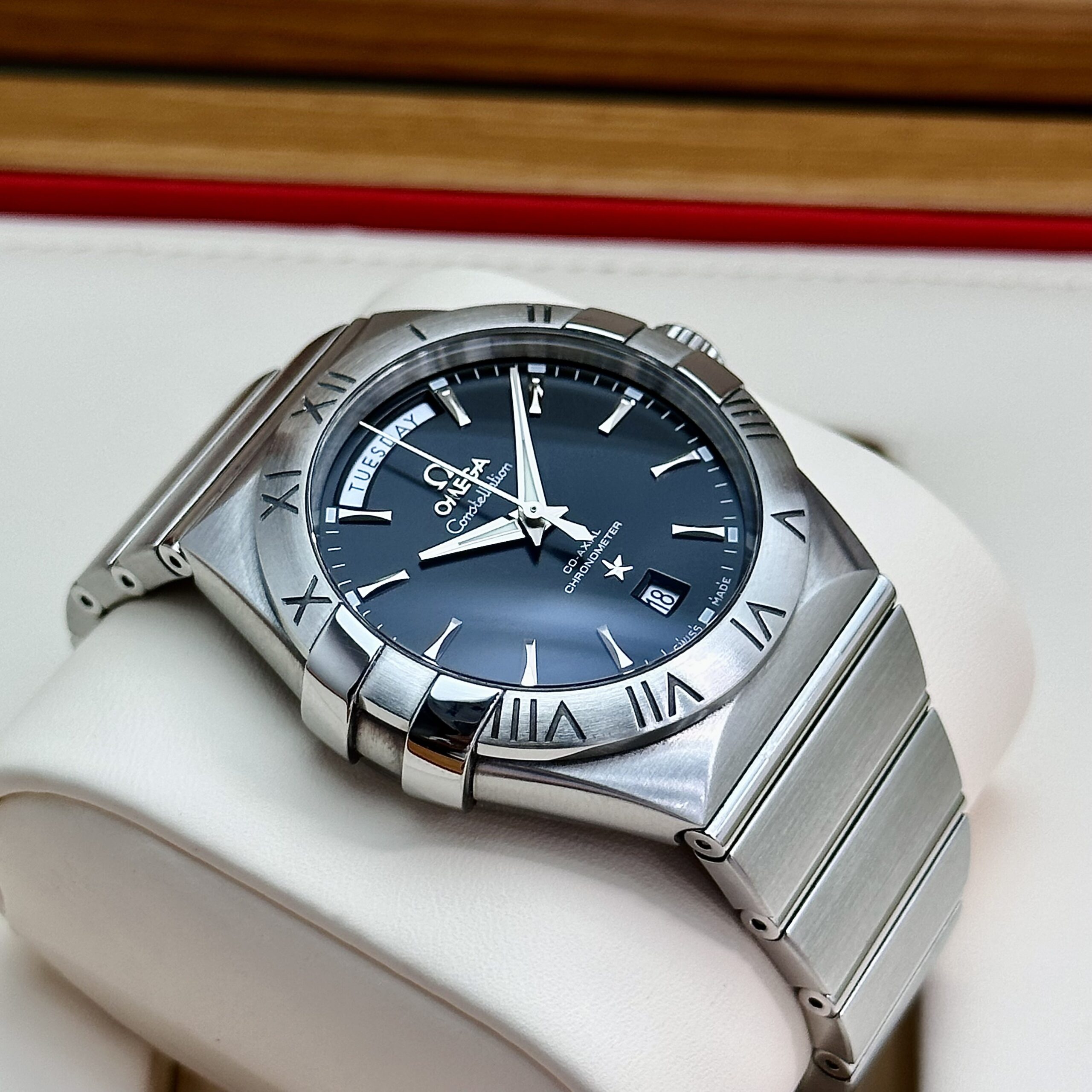 Omega Constellation Co-Axial Black Dial 123.10.38.22.01 (3)