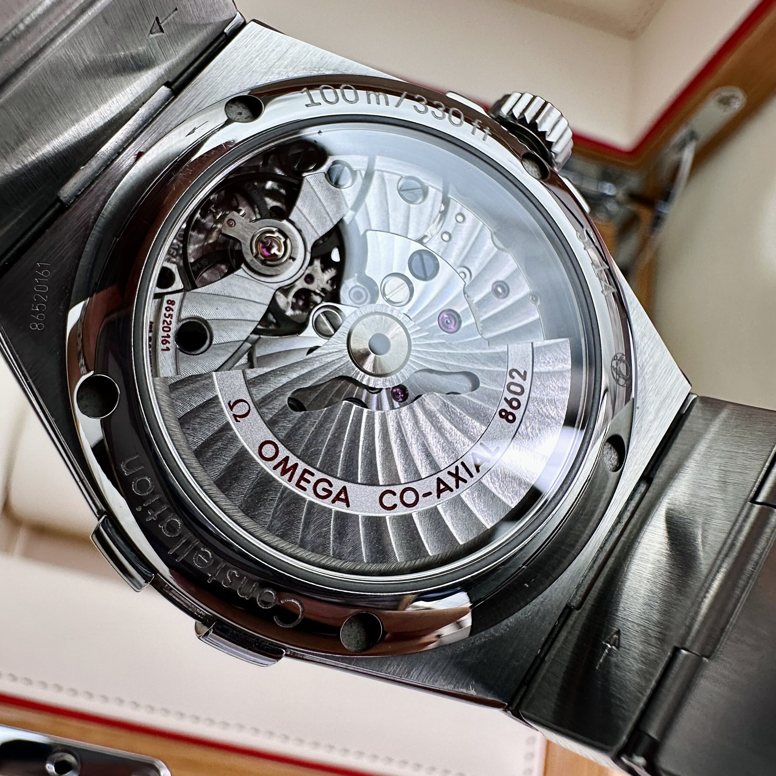 Omega Constellation Co-Axial Black Dial 123.10.38.22.01 (5)