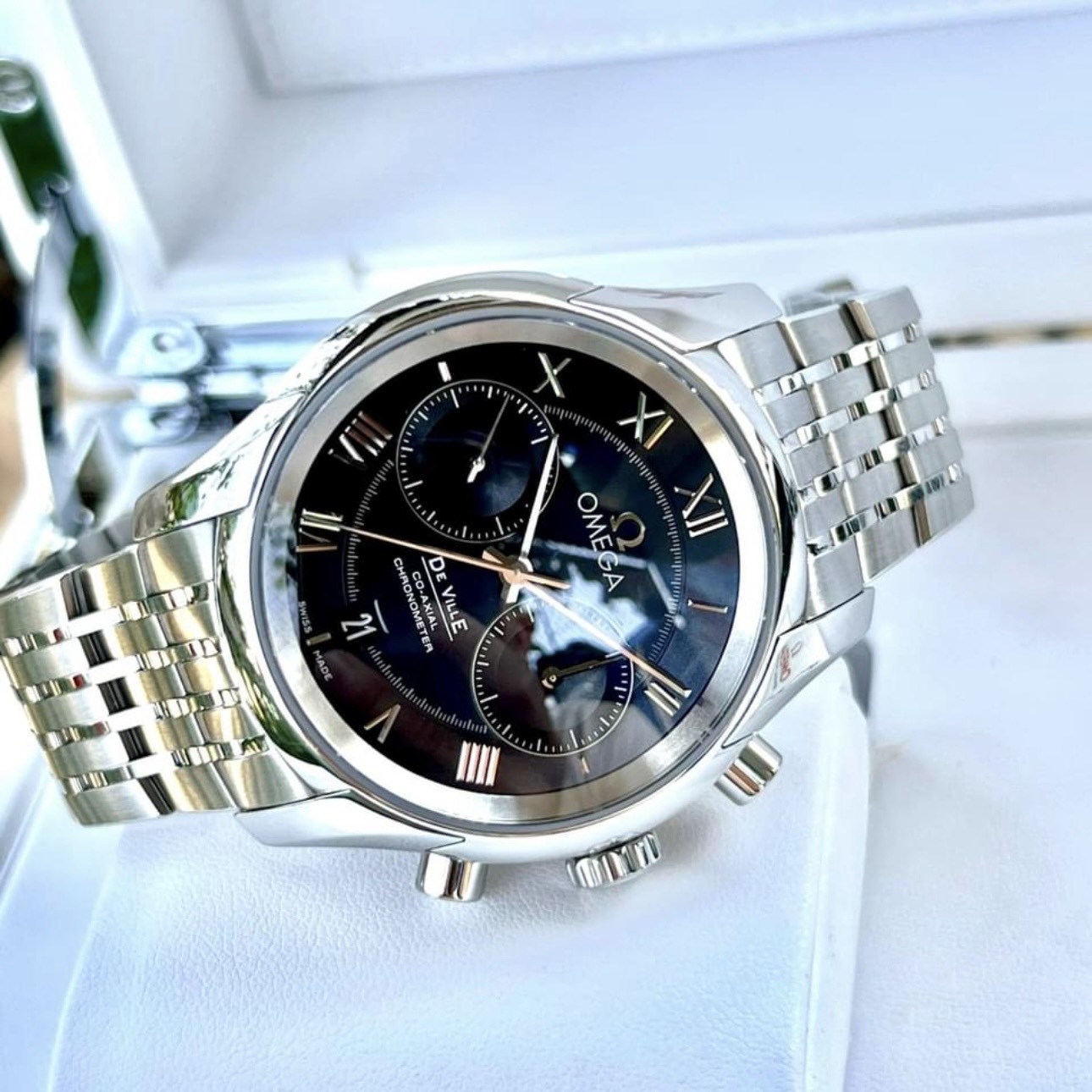 Omega Deville Co-Axial Chronometer Chronograph 42mm 431.10.42.51.01 (2)