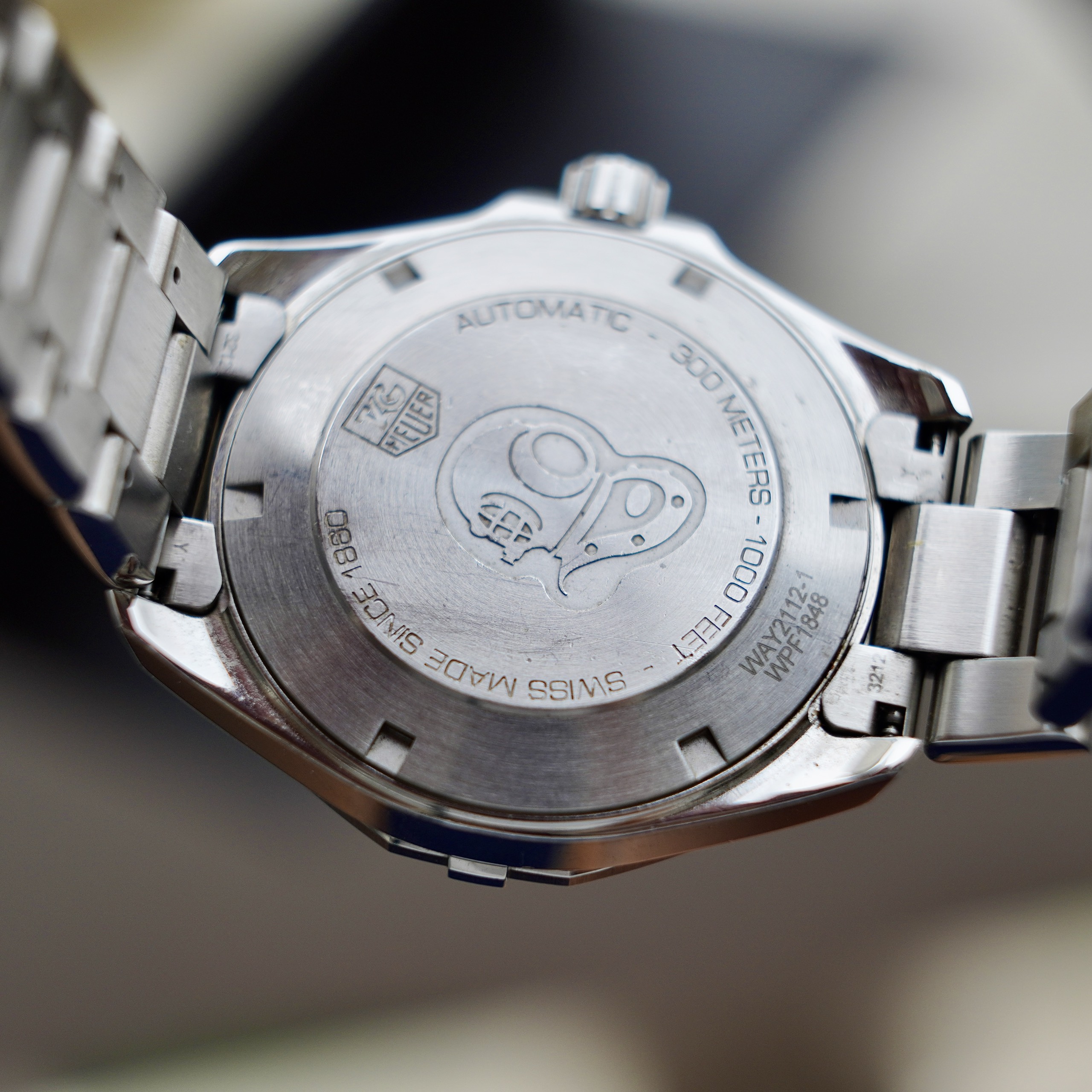 TAG Heuer Aquaracer Calibre 5 Blue Dial - WAY2112 (7)