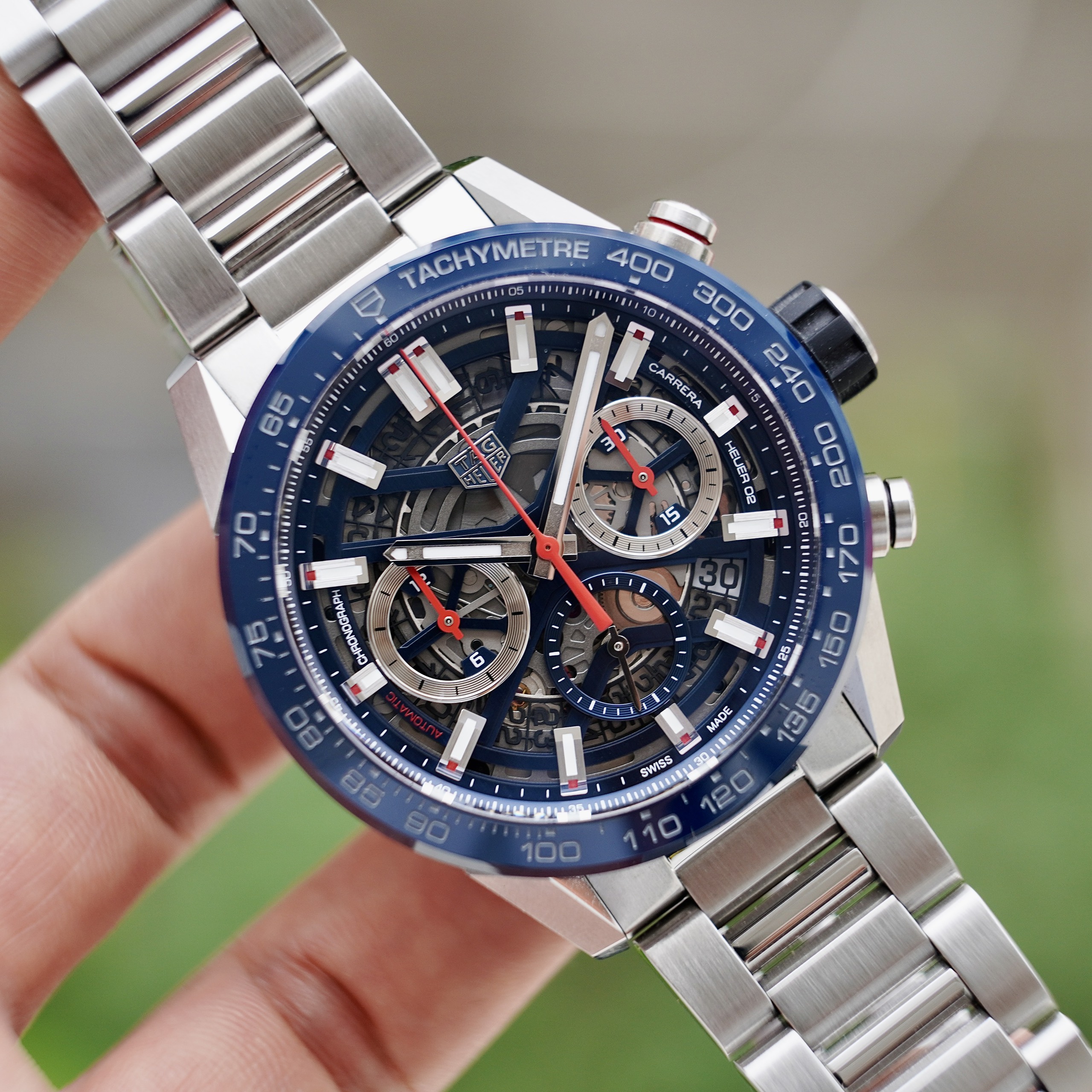 Carrera CBG2011.BA0662 Calibre Heuer 02 43mm (1)