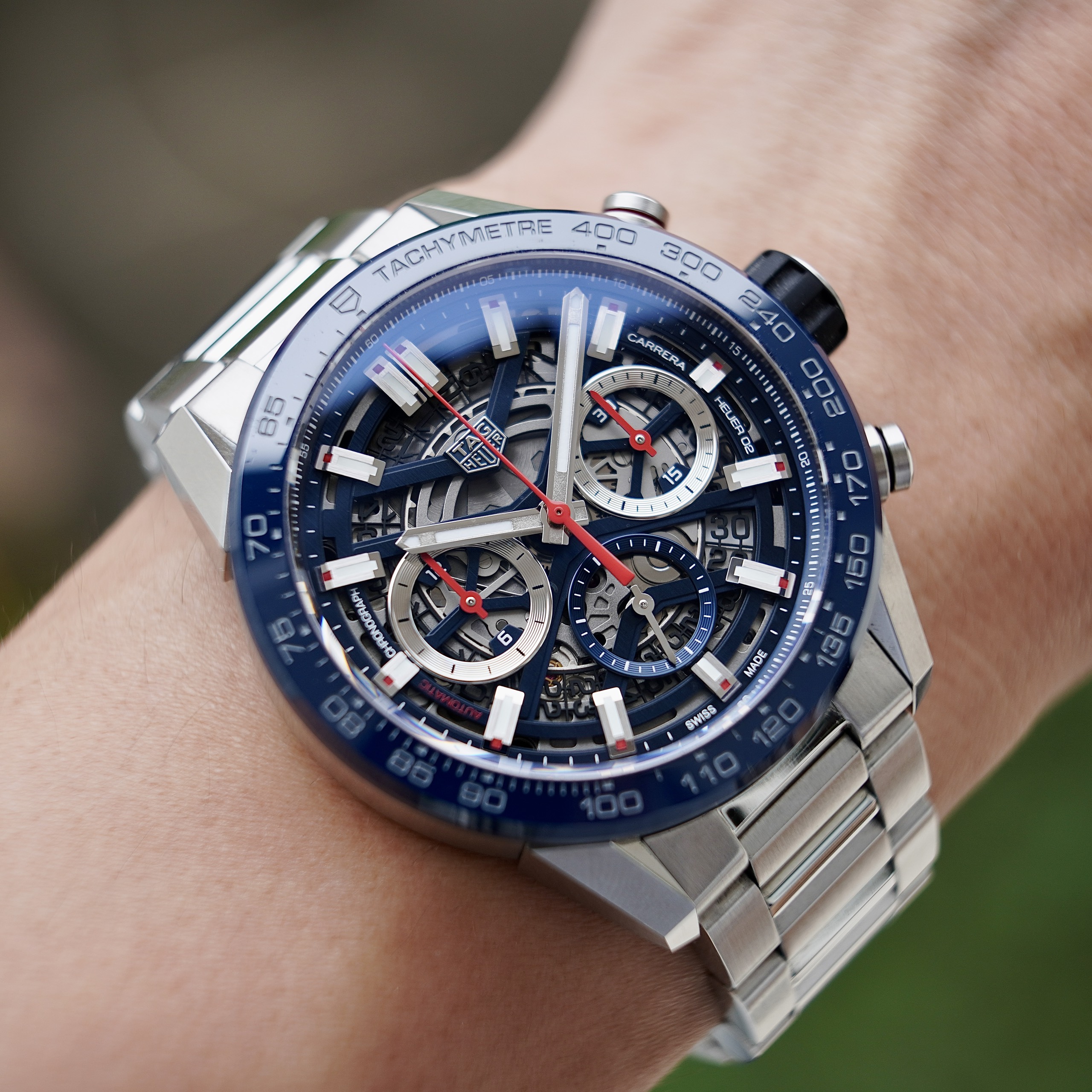 Carrera CBG2011.BA0662 Calibre Heuer 02 43mm (5)