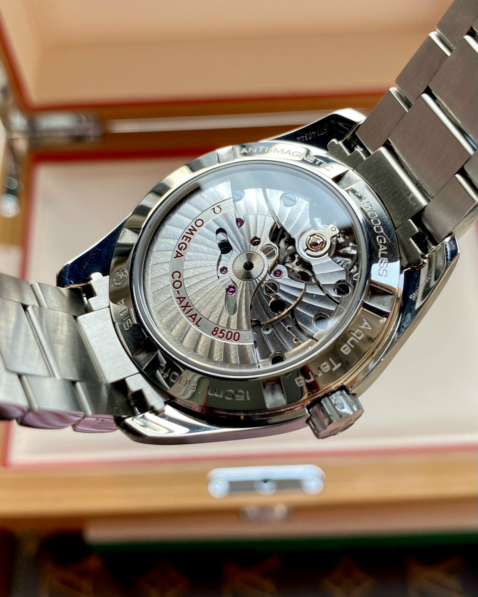Omega Aqua Terra Master Co-Axial Blue 231.10.39.21.03 (4)