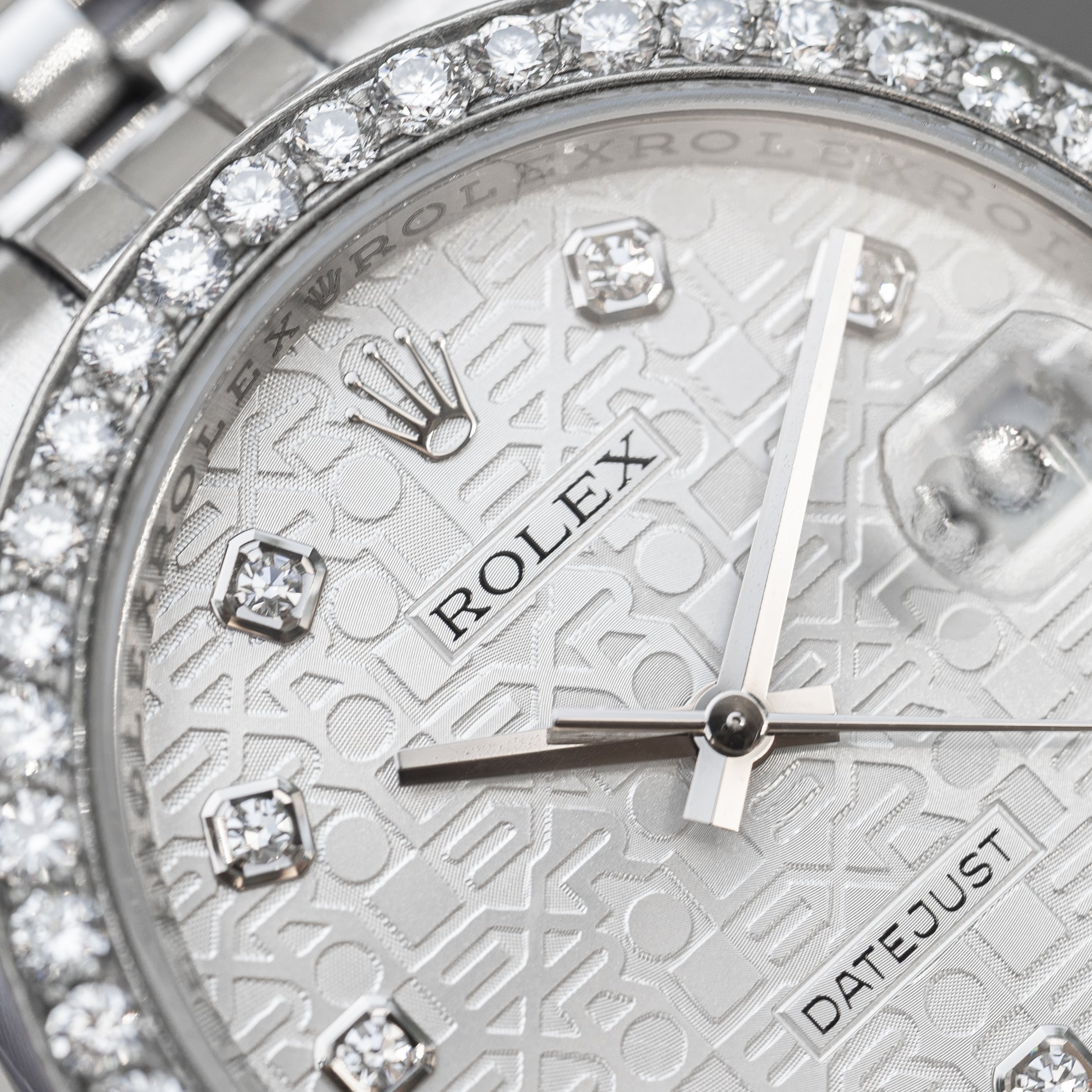Rolex Datejust 116234 Mặt Vi Tính Trắng Cọc Số Kim Cương 36mm (5)