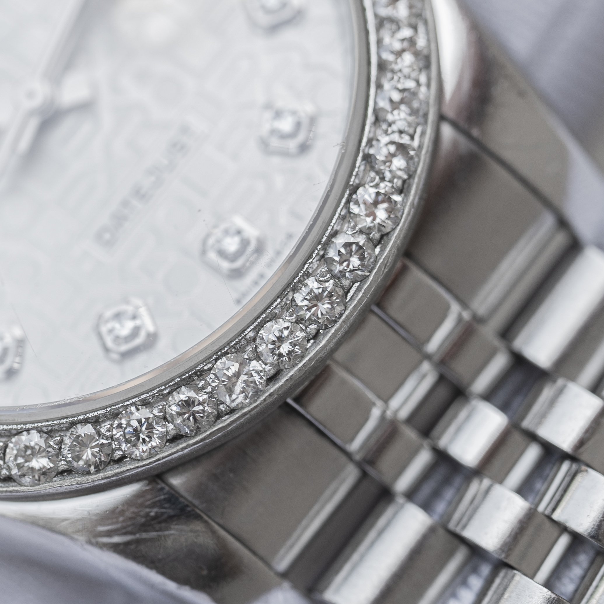 Rolex Datejust 116234 Mặt Vi Tính Trắng Cọc Số Kim Cương 36mm (7)