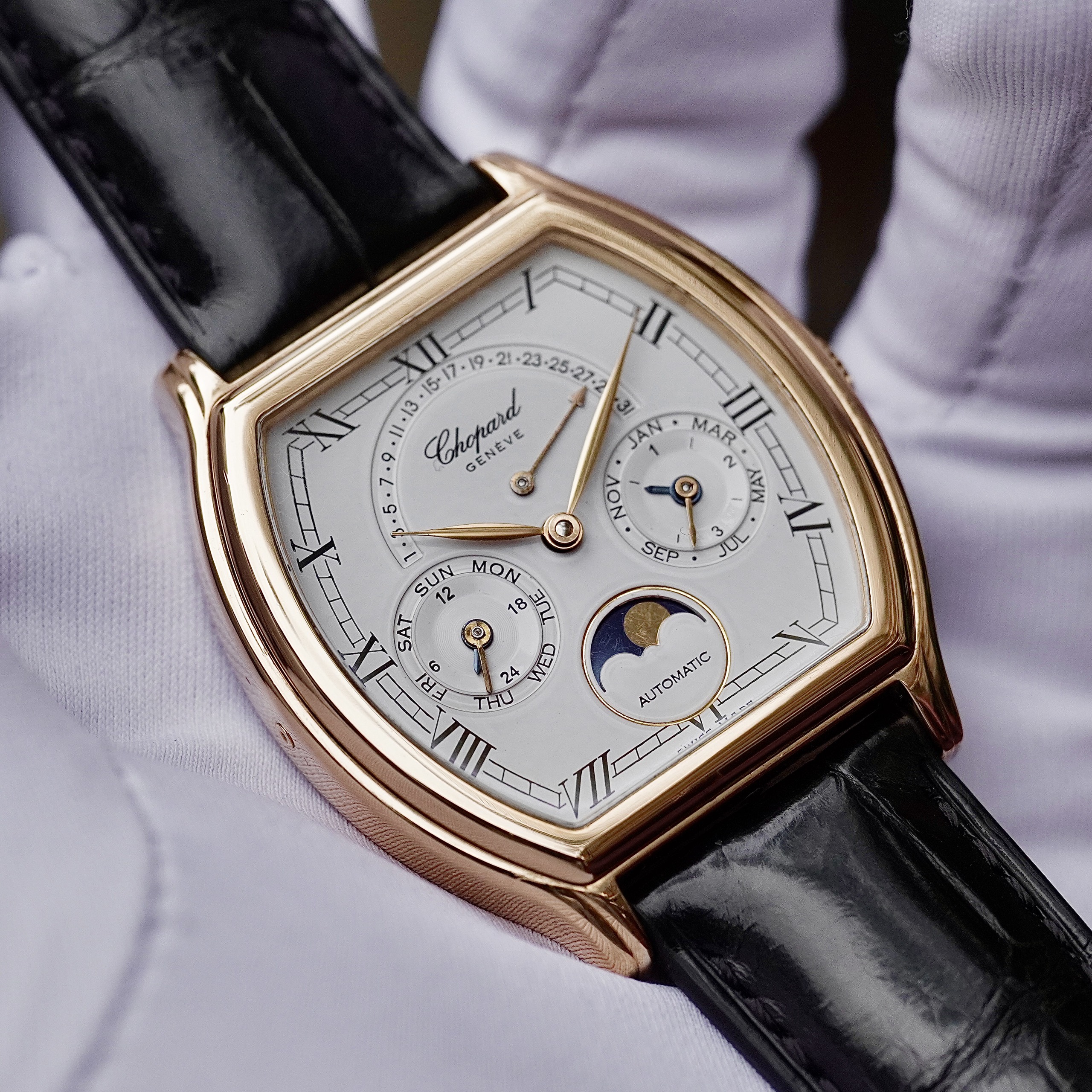 Chopard Les Classiques Perpetual Calendar 18k Gold 362249 (7)