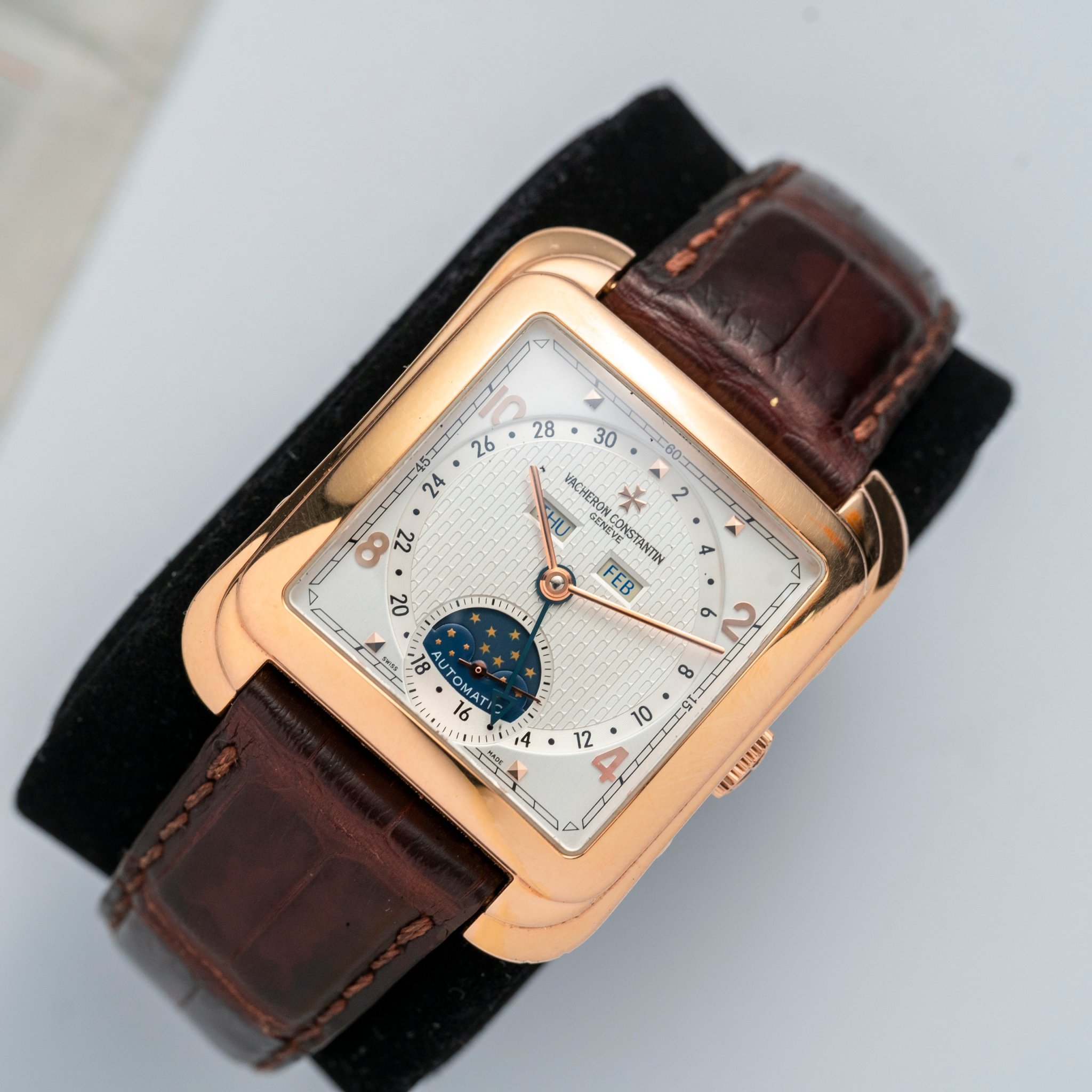 Vacheron Constantin Toledo 1952 Moonphase 47300000R 18k Rose Gold (12)