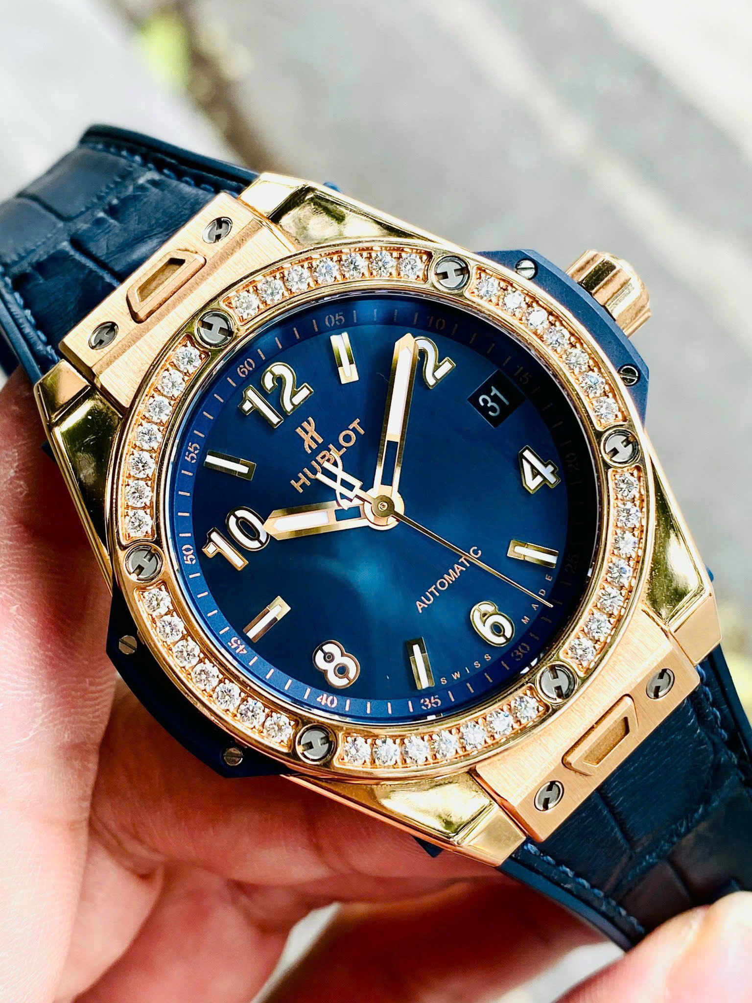 Hublot Big Bang One Click King Gold Blue 39mm 465.OX.7180.LR (3)