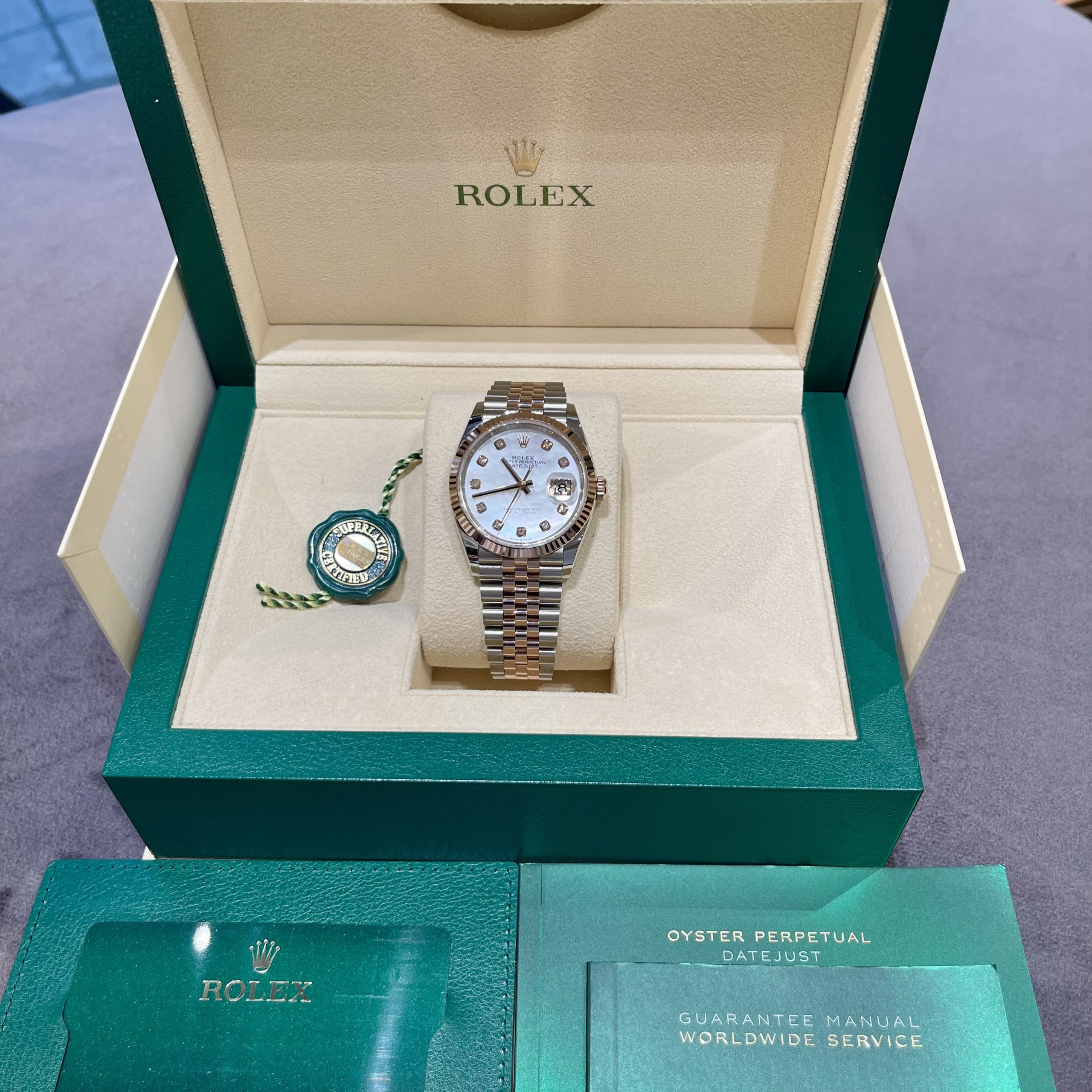 Rolex Datejust 126231 Mop 36 Demi (5)