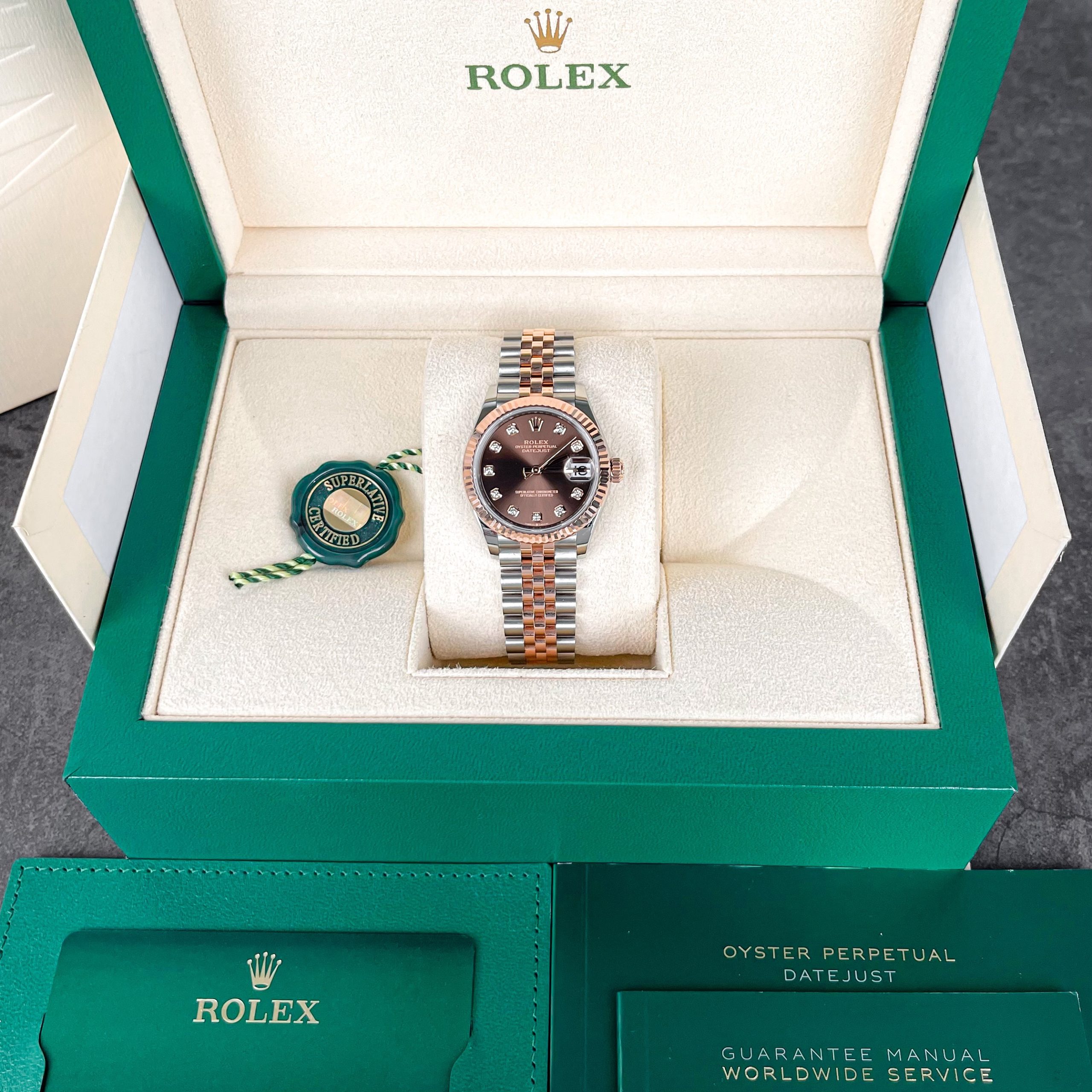 Rolex Datejust 278271 mặt số Nâu 31mm (1)