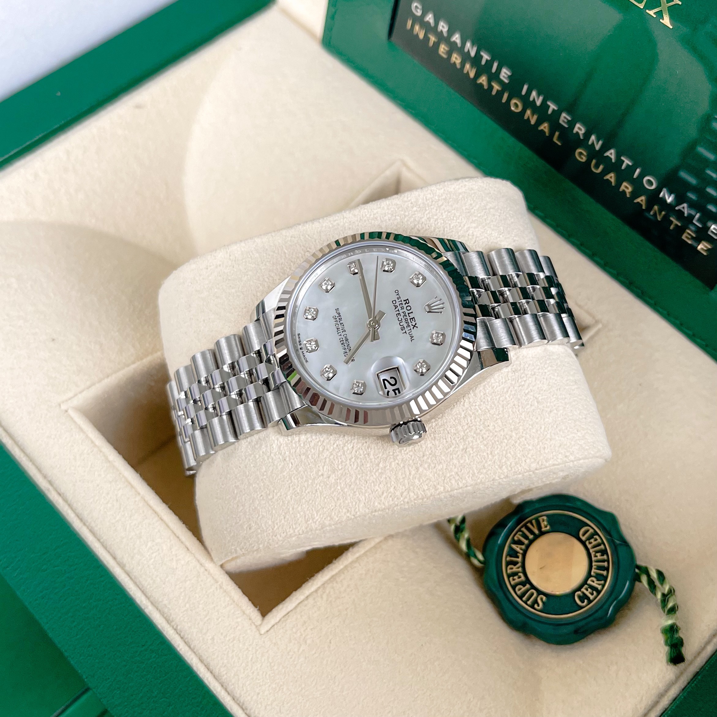 Rolex Datejust 278274 Mop 31 Thép (4)