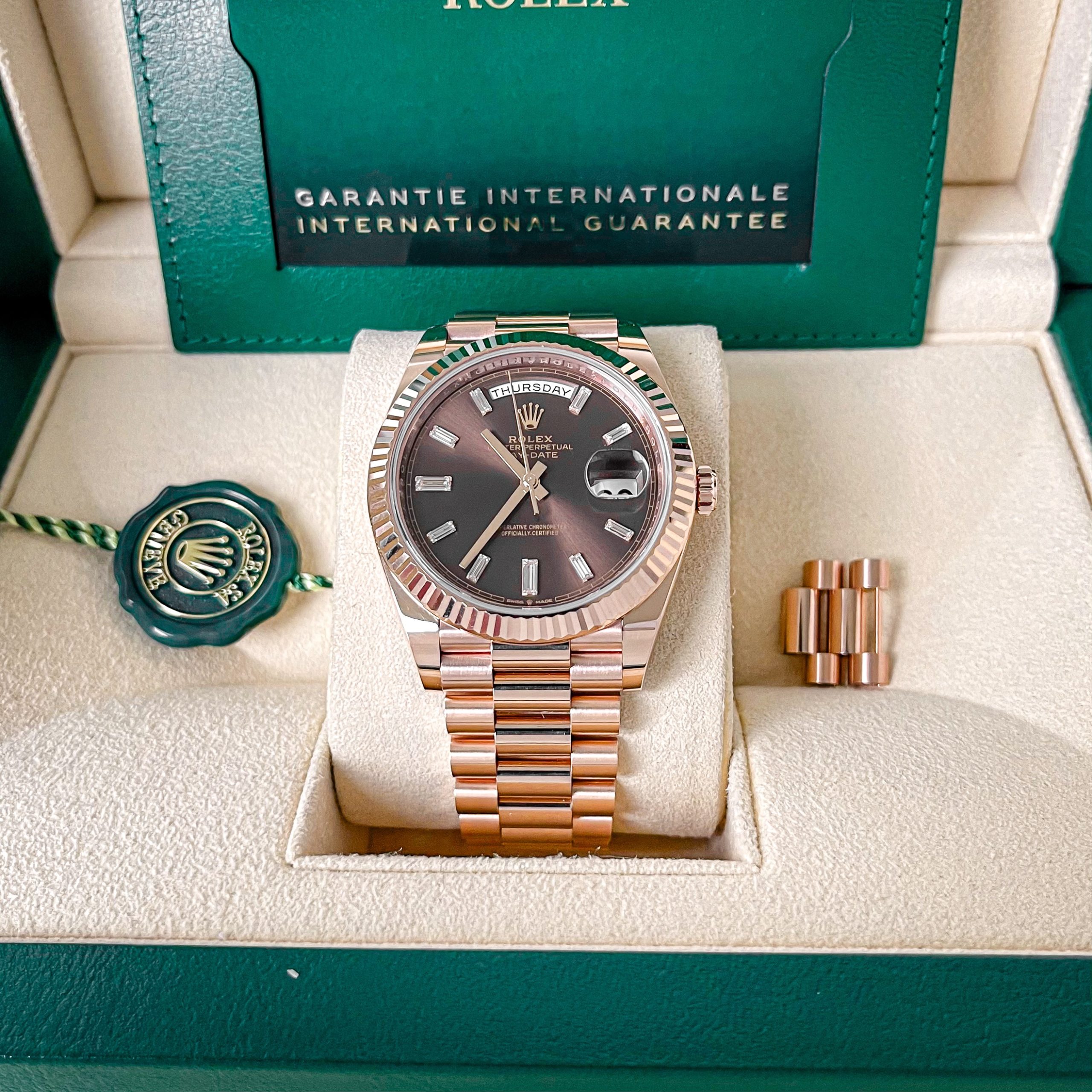 Rolex Daydate 228235 Chocolate 40mm (1)